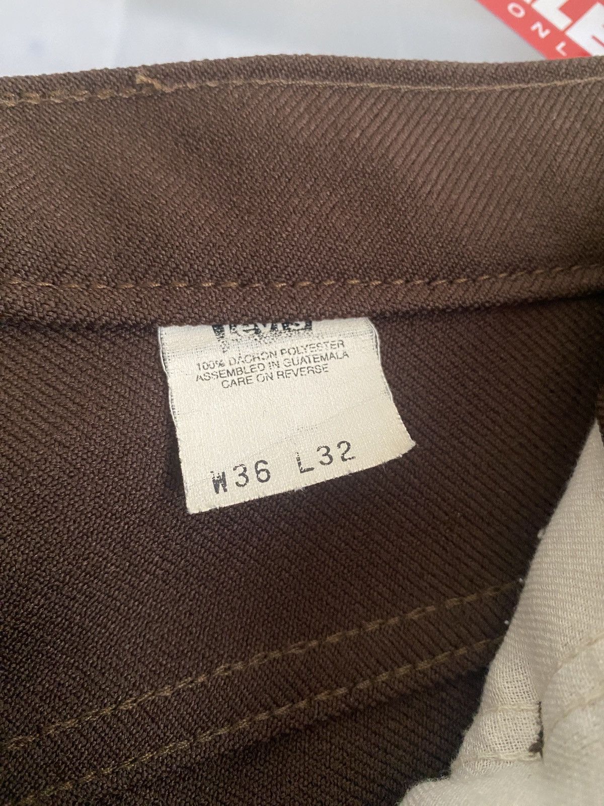 Levi's Vintage Clothing Vintage Levis Sta-Prest Casual Pants Staprest Size US 33 - 4 Thumbnail