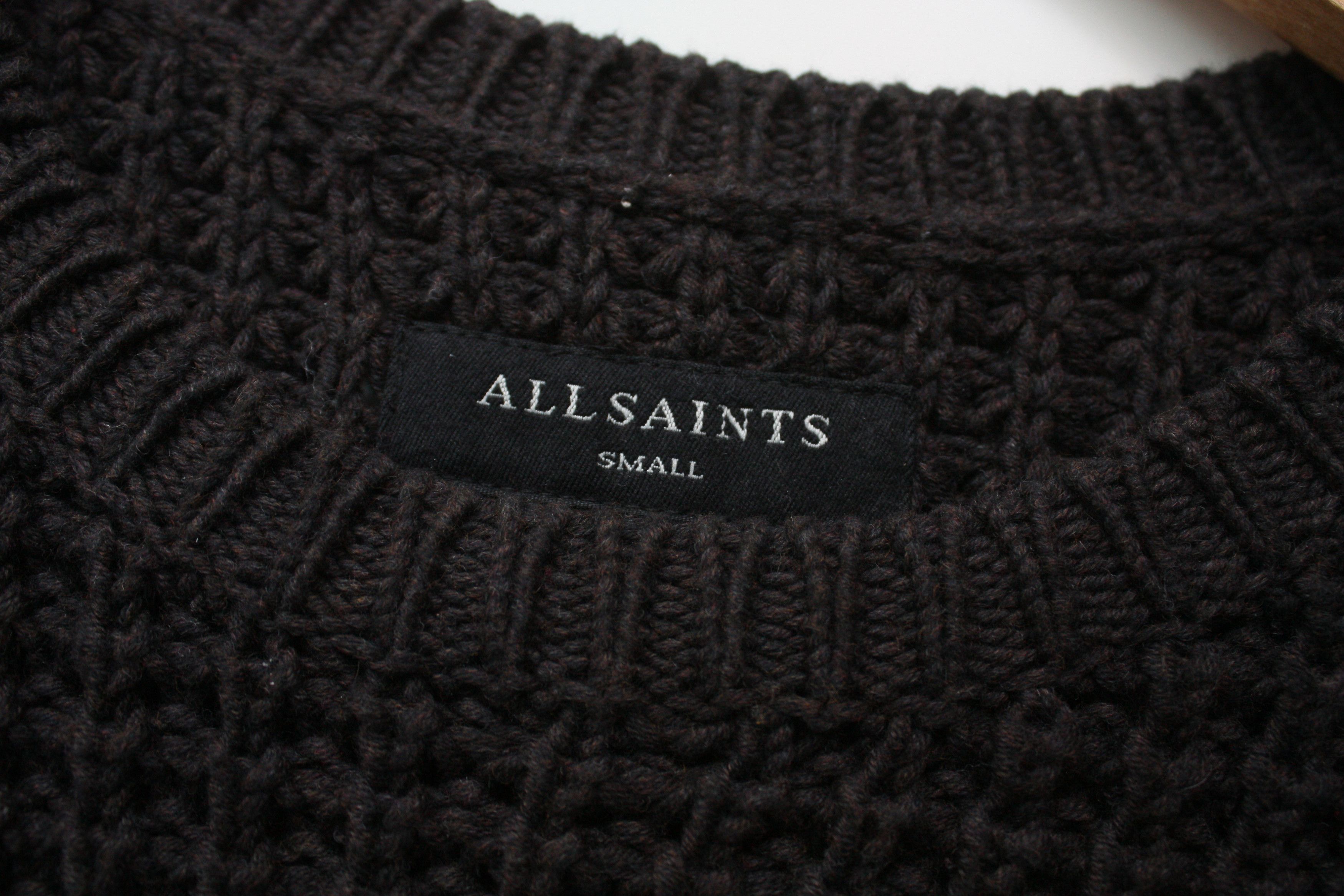 Allsaints Allsaints Rok Crew Cotton Knitted Sweater Small Size US S / EU 44-46 / 1 - 5 Thumbnail