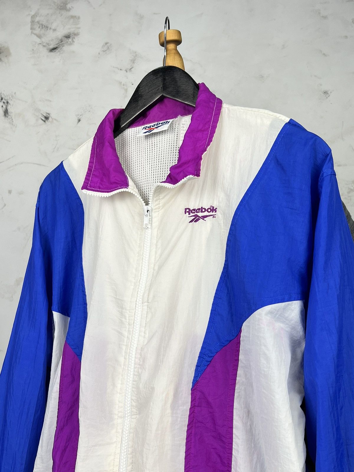 Reebok Vintage Reebok Full Zip Track Jacket Size M - L Size US M / EU 48-50 / 2 - 2 Thumbnail