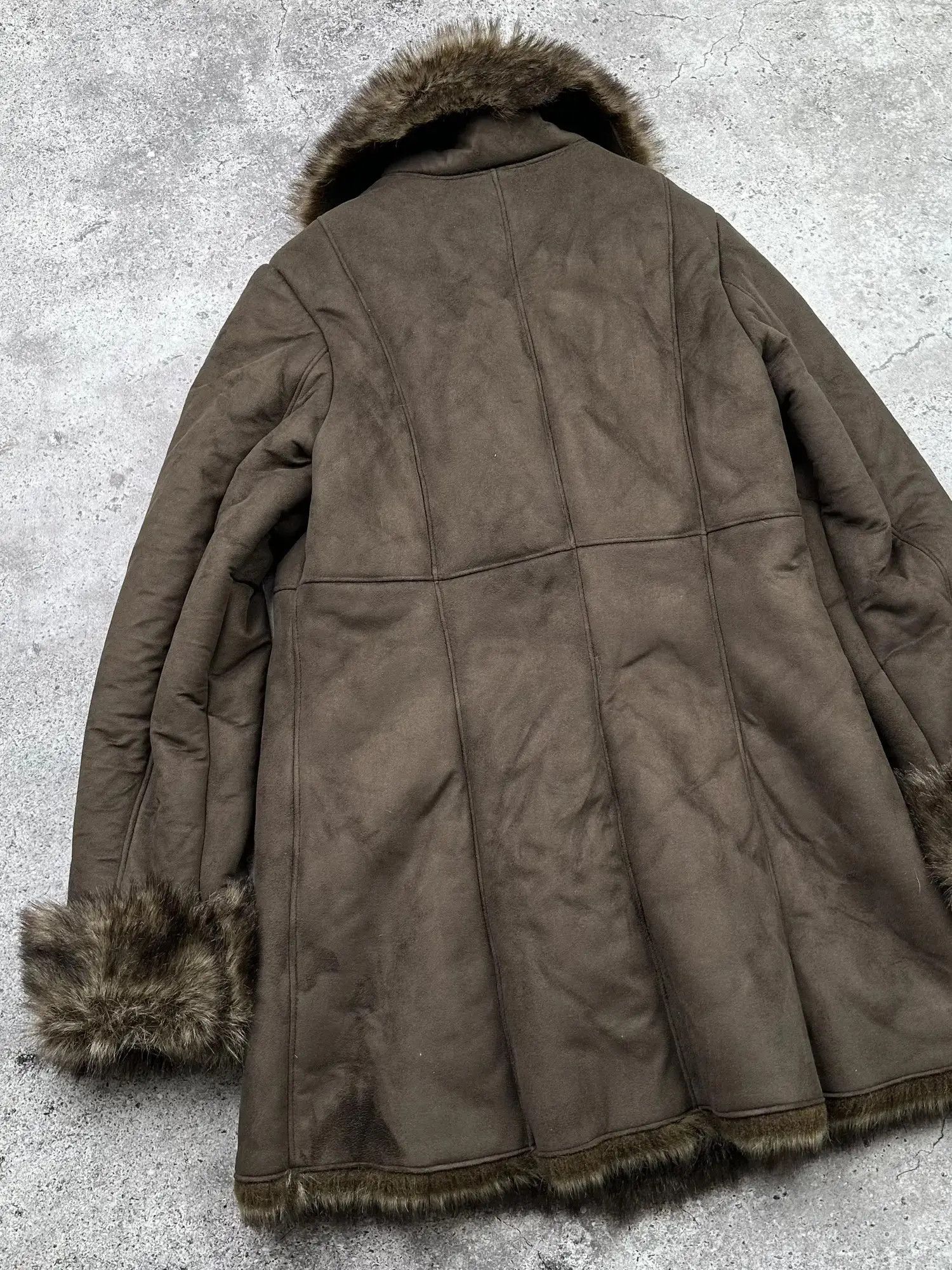Japanese Brand Vintage Faux Fur Coat C21(V124) Size M / US 6-8 / IT 42-44 - 6 Thumbnail