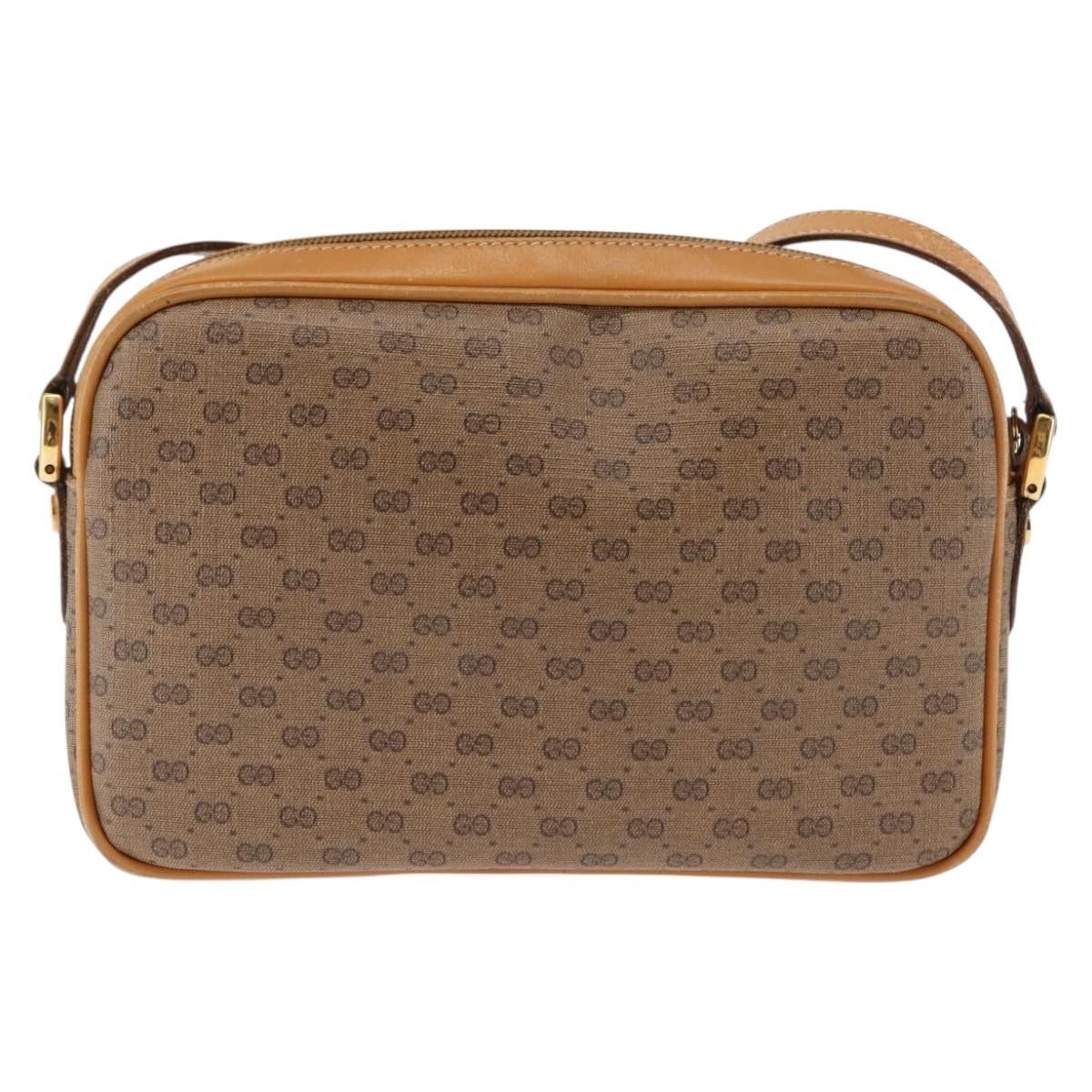 Gucci GUCCI Micro GG Canvas Shoulder Bag Pvc Leather Beige Size ONE SIZE - 3 Thumbnail