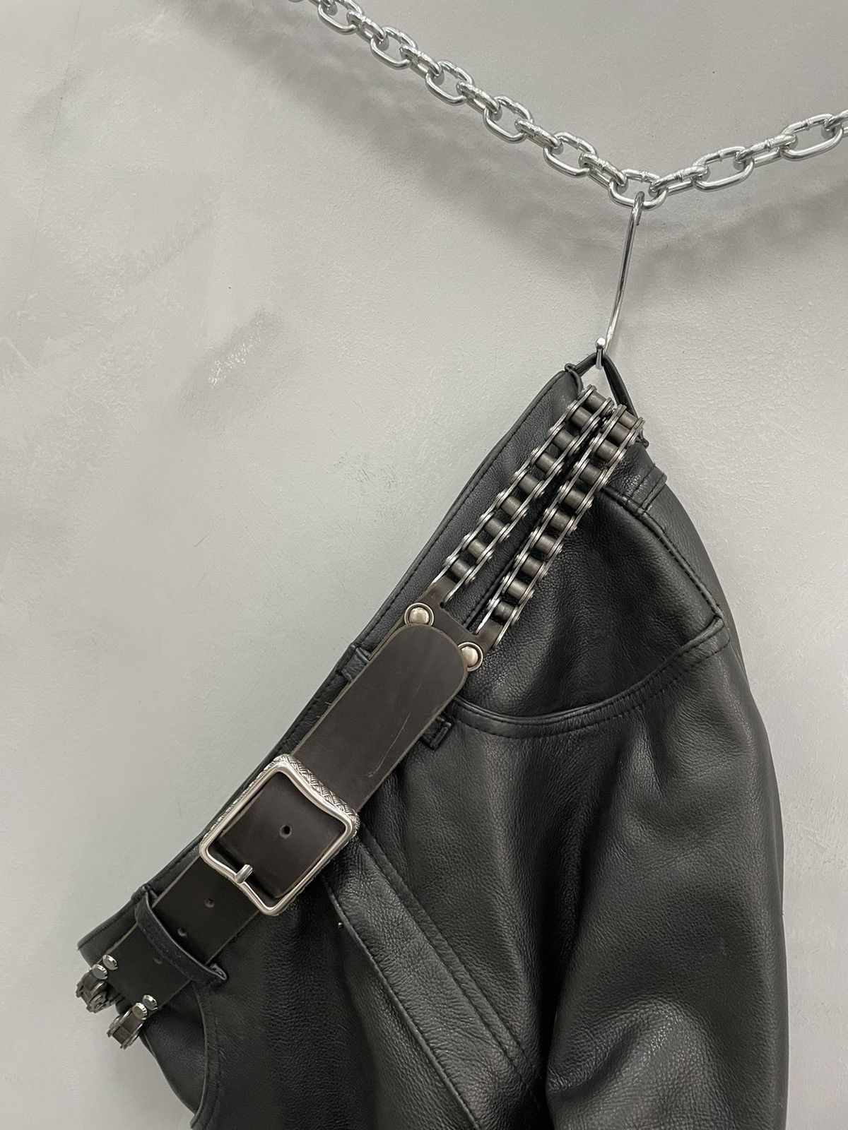 If Six Was Nine × Japanese Brand × Vintage VINTAGE RARE CHAIN MOTO BELT HYSTERICGLAMOUR STYLE Y2k Size ONE SIZE - 7 Thumbnail