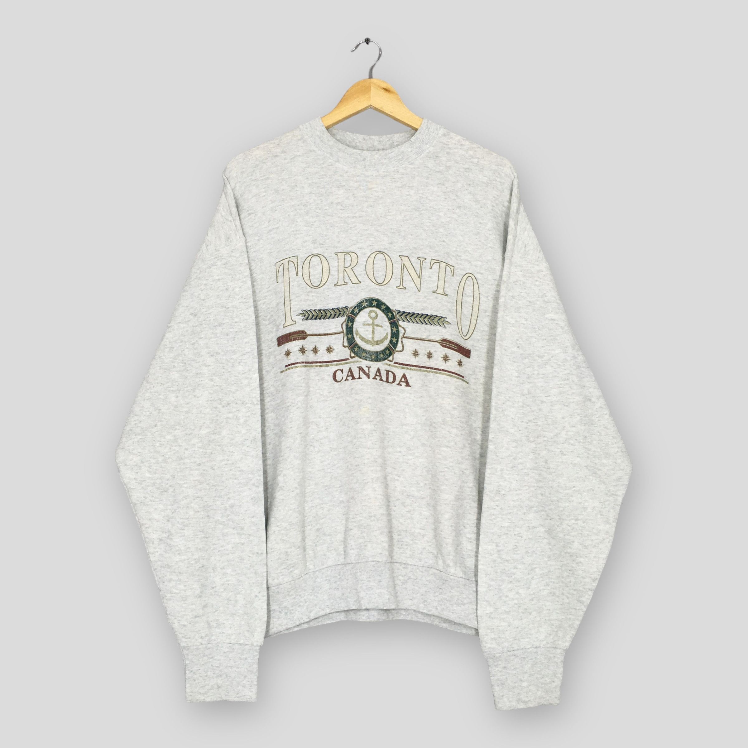 Vintage Vintage 90s Toronto City Canada Sweatshirt XLarge Size US XL / EU 56 / 4 - 1 Thumbnail