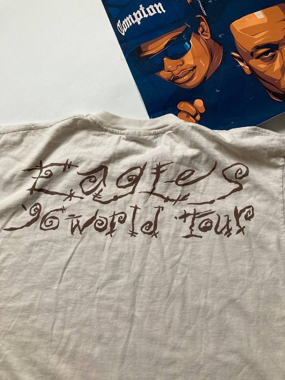 Band Tees × Vintage Vintage 1994 Eagles World Tour Band T-Shirt Y2K rare Size US XL / EU 56 / 4 - 4 Thumbnail