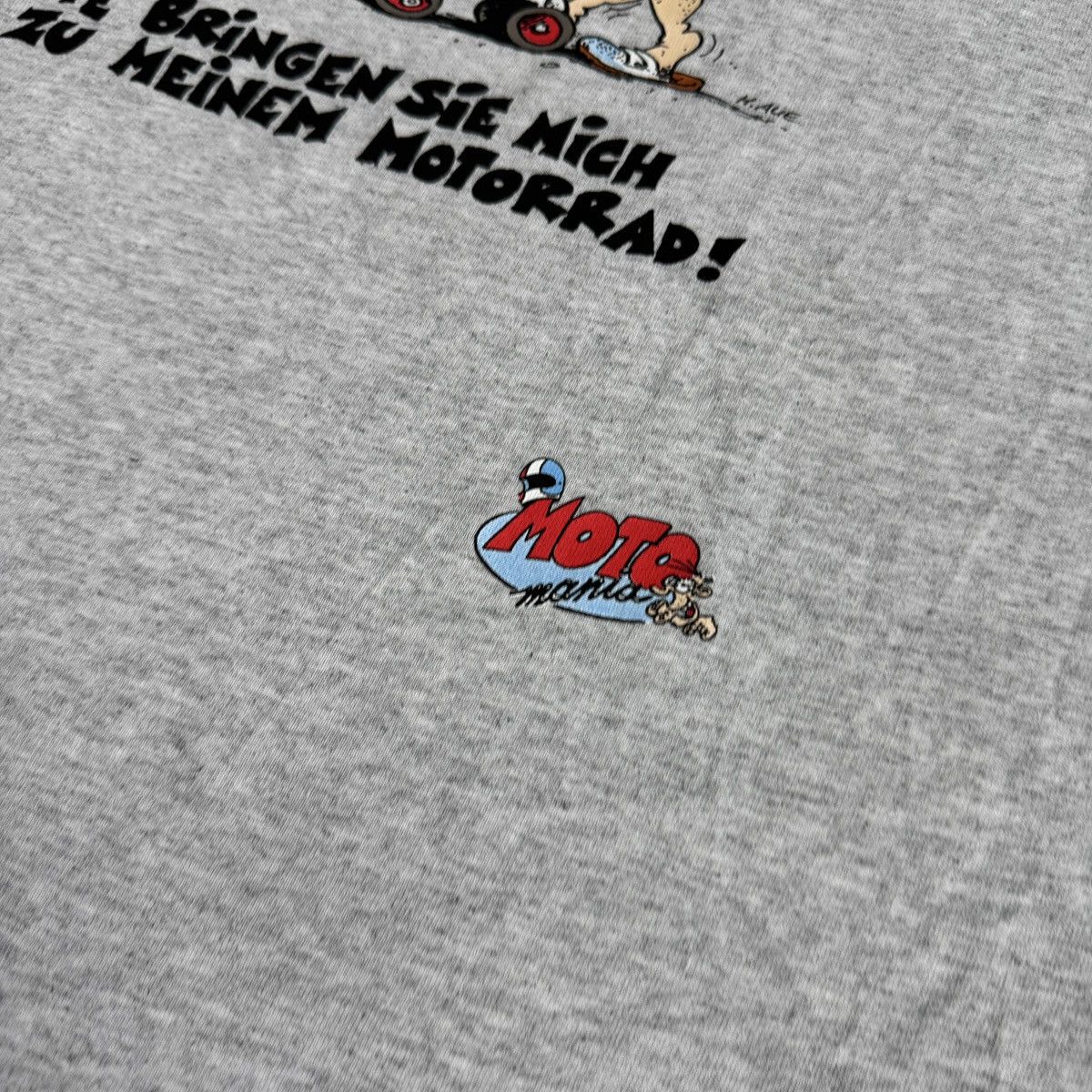 Other Vintage Moto Mania Ich Bin Uber T-Shirt Size L Size US L / EU 52-54 / 3 - 7 Thumbnail