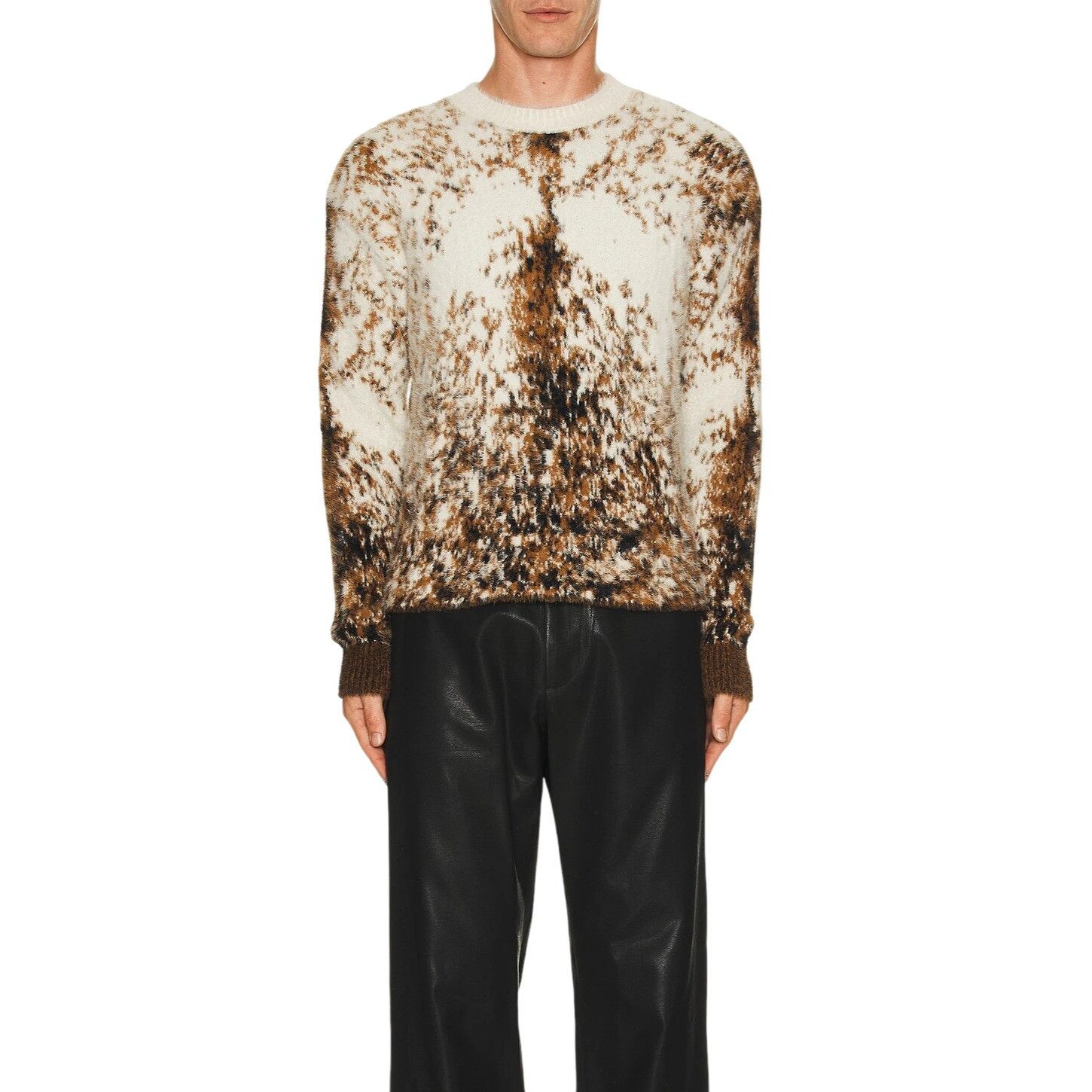 Diesel Diesel Itello Sweater in Chocolate Small New Mens Knit Pullo Size US S / EU 44-46 / 1 - 1 Thumbnail
