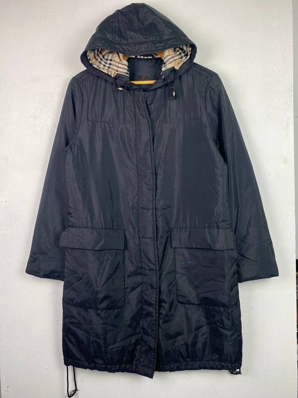 burberry nylon trench coat nice design