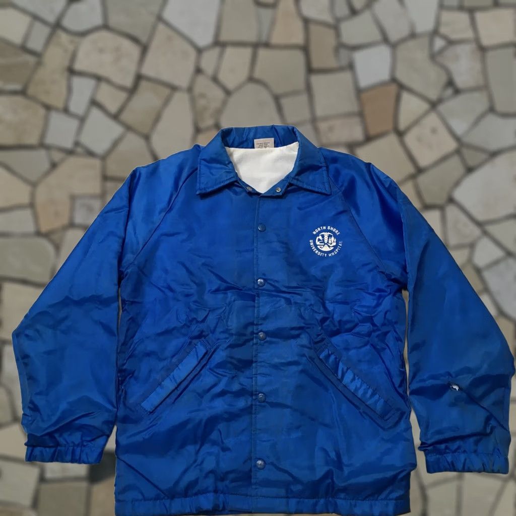 Vintage VINTAGE Birdie Jacket 80s Bomber Lined Blue Size SMALL Mens Size US L / EU 52-54 / 3 - 1 Thumbnail