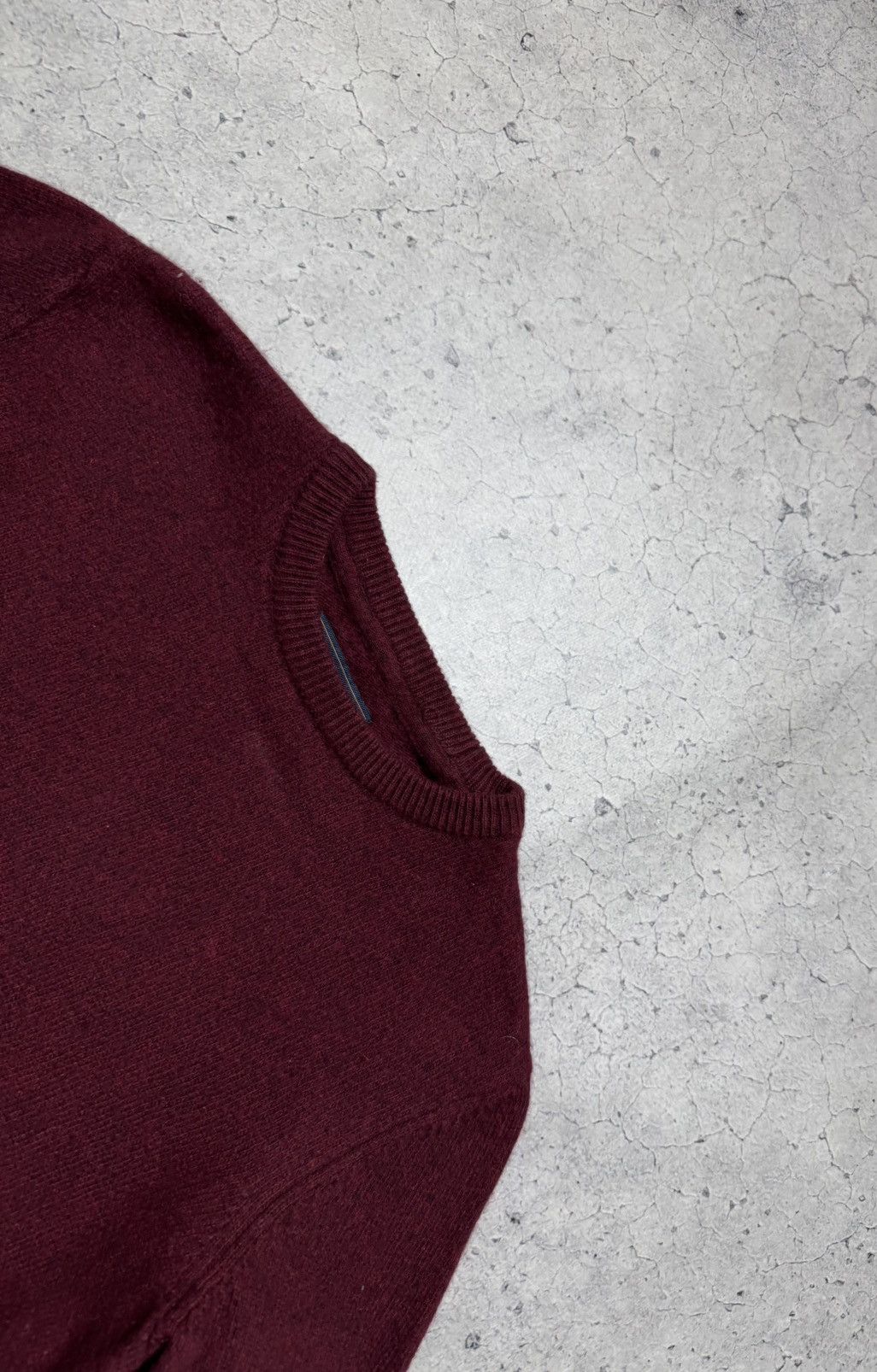 Barbour Barbour Burgundy Wool Sweater Casual Size M Size US M / EU 48-50 / 2 - 5 Thumbnail