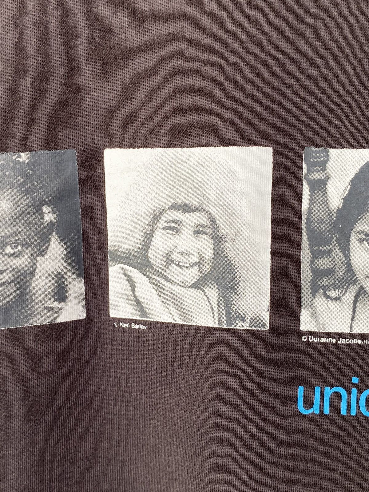 Vintage Rare Vintage UNICEF Campaign Photo Tees Faded Size US L / EU 52-54 / 3 - 11 Thumbnail