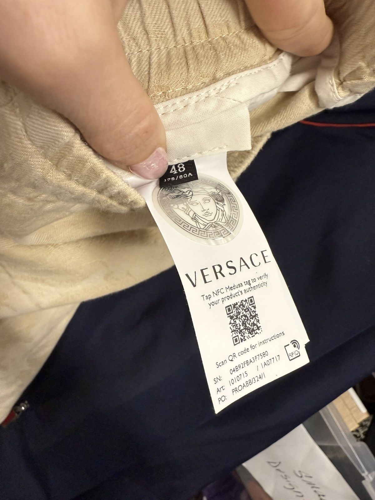 Versace Versace Barocoo Jacquard Silhouette Pants Size US 32 / EU 48 - 5 Thumbnail