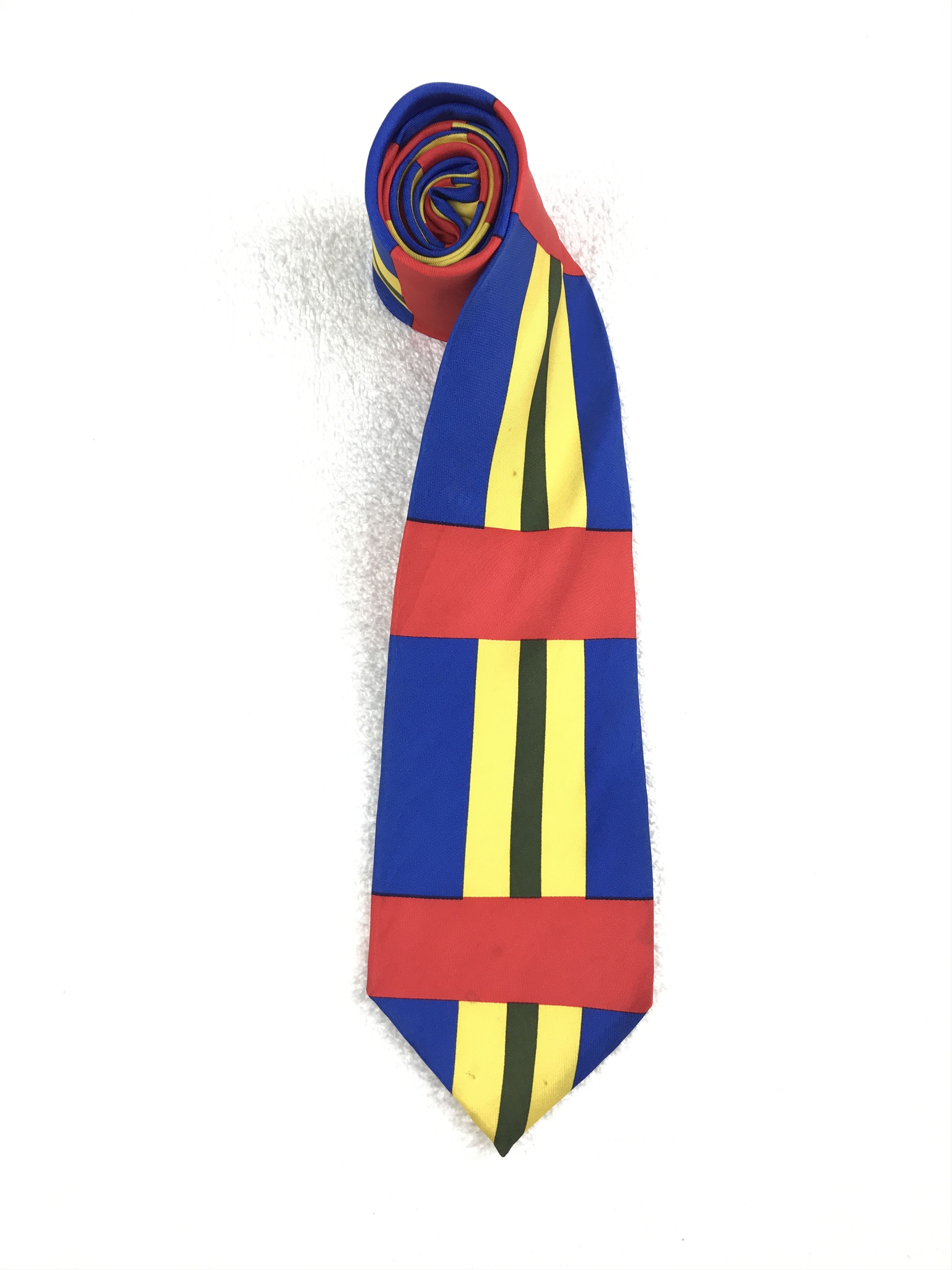 Designer × Vintage Vintage Gene Meyer Silk Necktie Size ONE SIZE - 2 Thumbnail