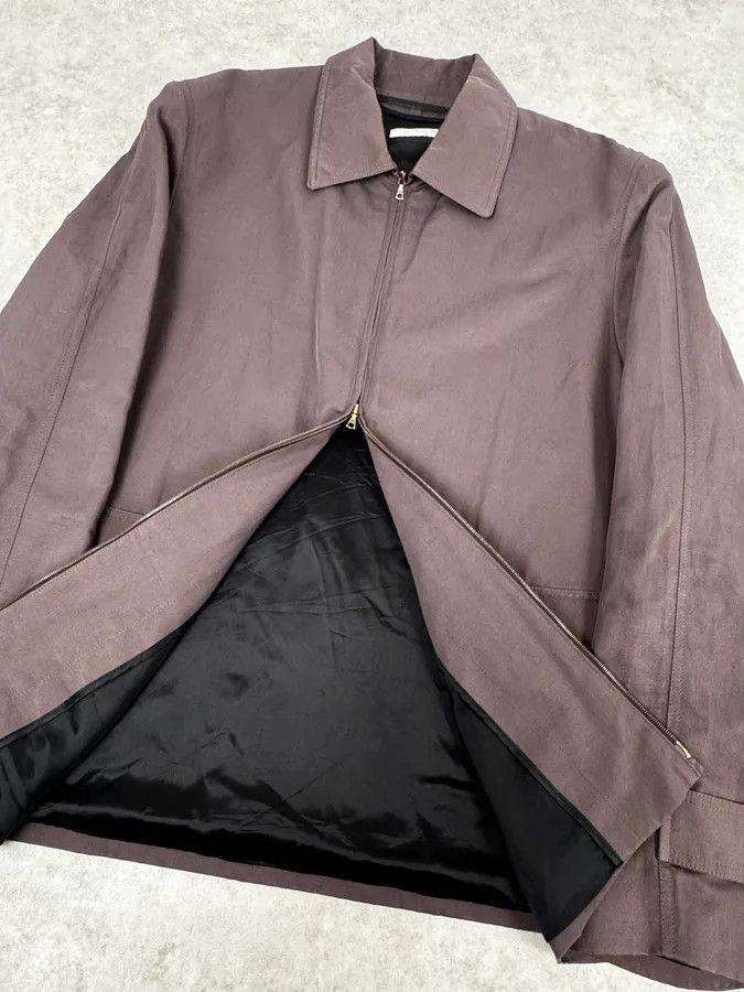 Dries Van Noten Dries Van Noten Brown Minimalist Zip-up Jacket Size US M / EU 48-50 / 2 - 8 Thumbnail