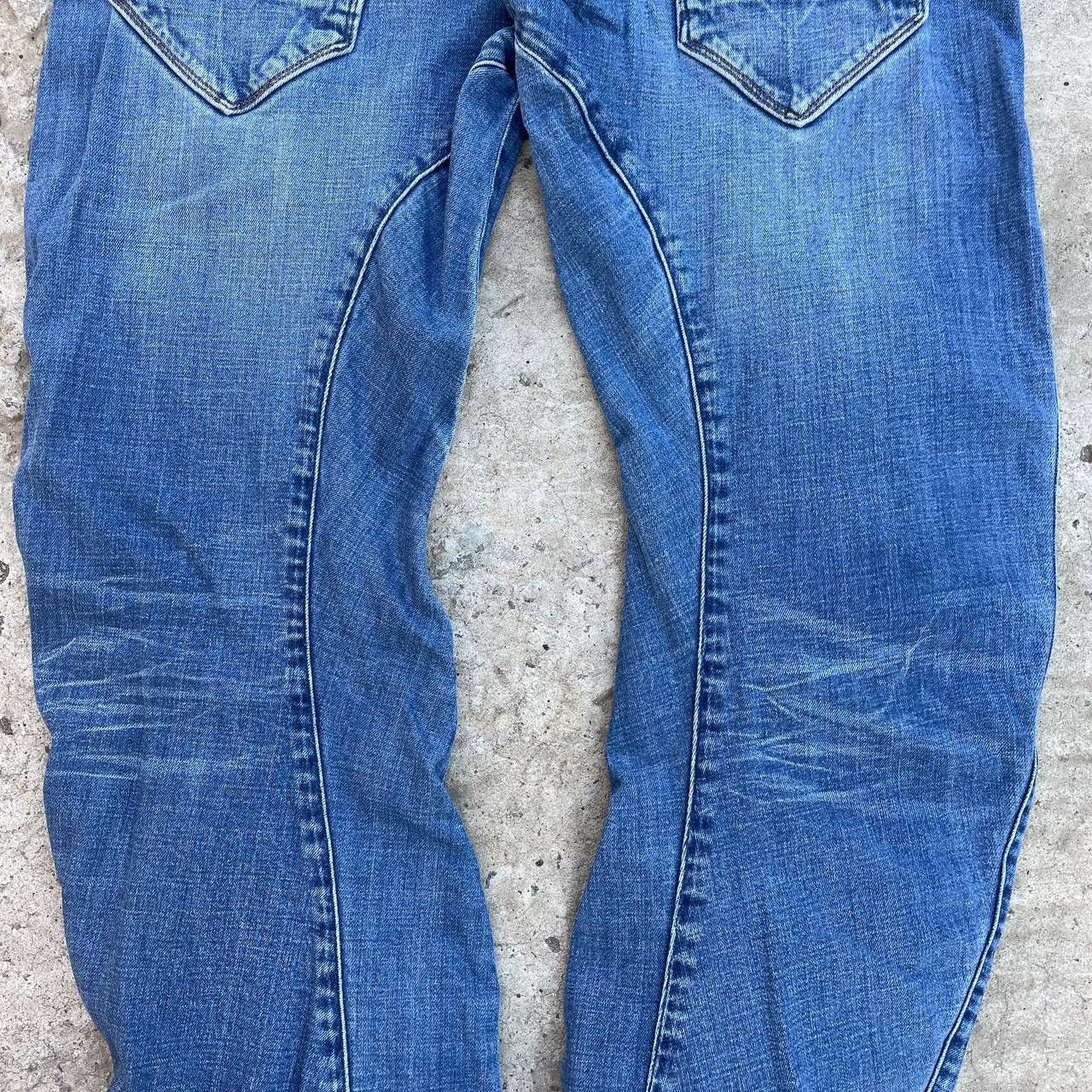 Le Grande Bleu (L.G.B.) Vintage Man’s G-Star Raw W28xL32 Y2K 00s USA Crazy Size US 28 / EU 44 - 8 Thumbnail