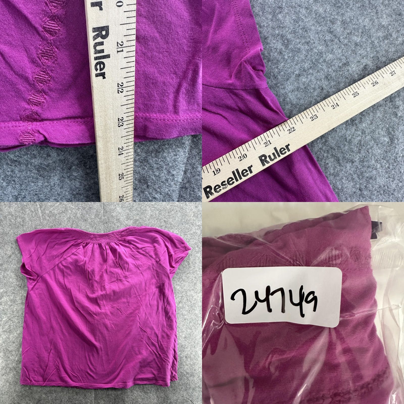 Ralph Lauren Lauren Ralph Lauren Shirt Womens XL Pink Short Sleeve Boho Tassel Blouse Top Adult Regular Size XL Pink bohemian 100% cotton Mens Womens Girls Boys Size XL / US 12-14 / IT 48-50 - 8 Thumbnail