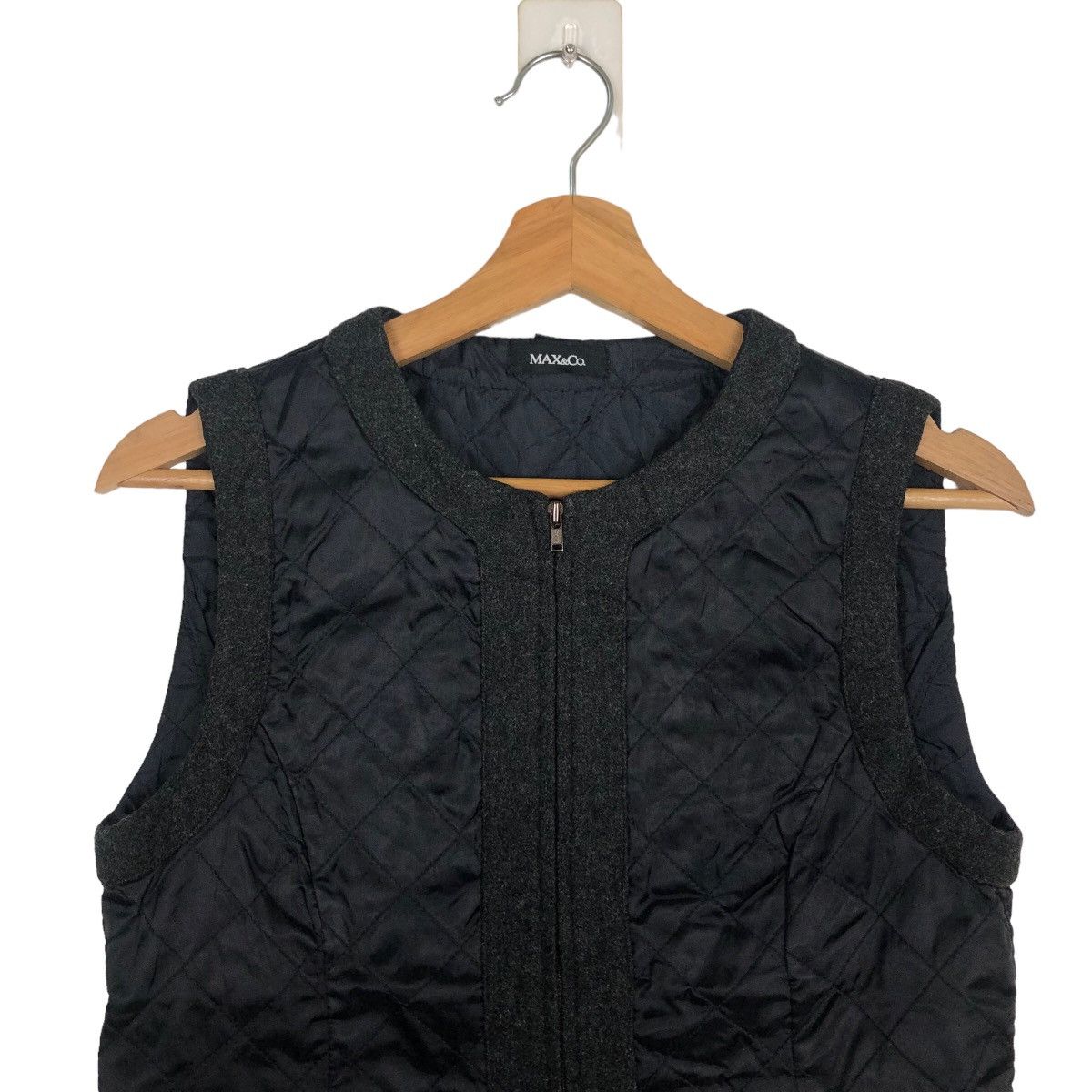 Vintage VINTAGE MAX & CO QUILTED VEST Size US M / EU 48-50 / 2 - 2 Thumbnail