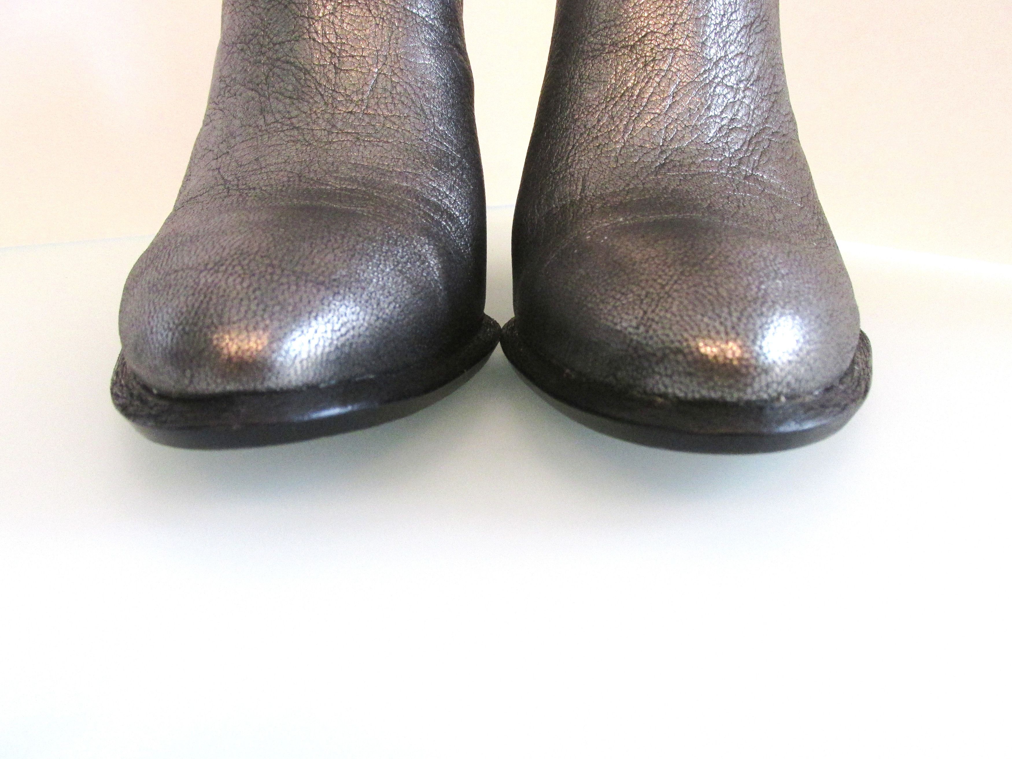 Vince Camuto Vince Camuto (Petran) Leather Booties Size 8M Size US 8 / IT 38 - 5 Thumbnail