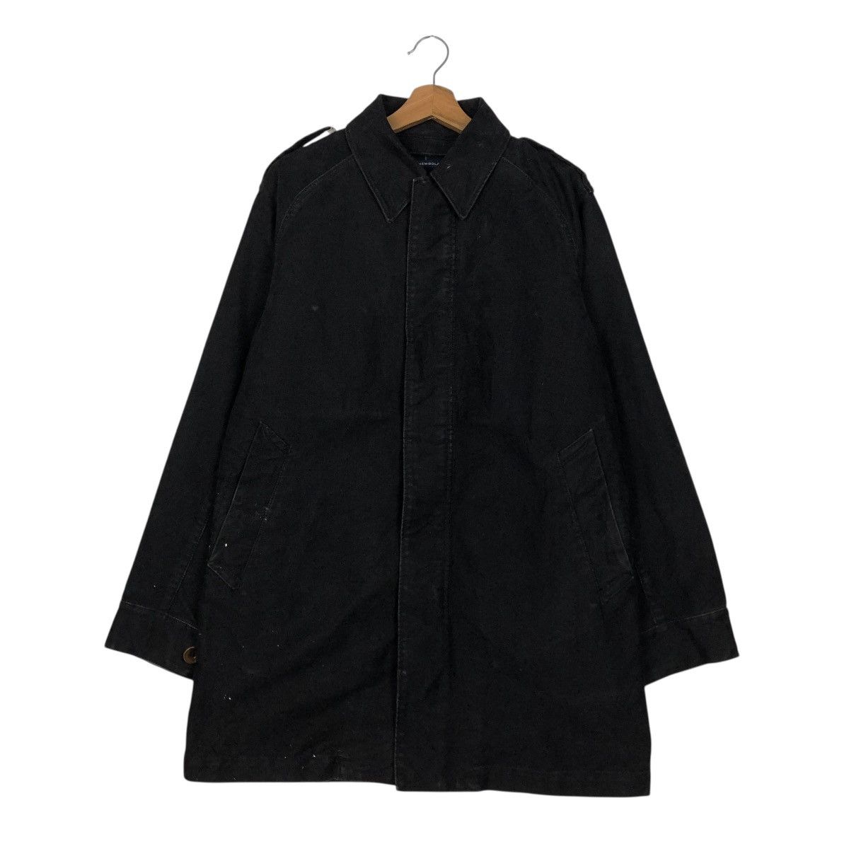 R.Newbold 🔥VINTAGE CHORE WORK JACKET R.NEWBOLD ISSEY MIYAKE Size US L / EU 52-54 / 3 - 3 Thumbnail