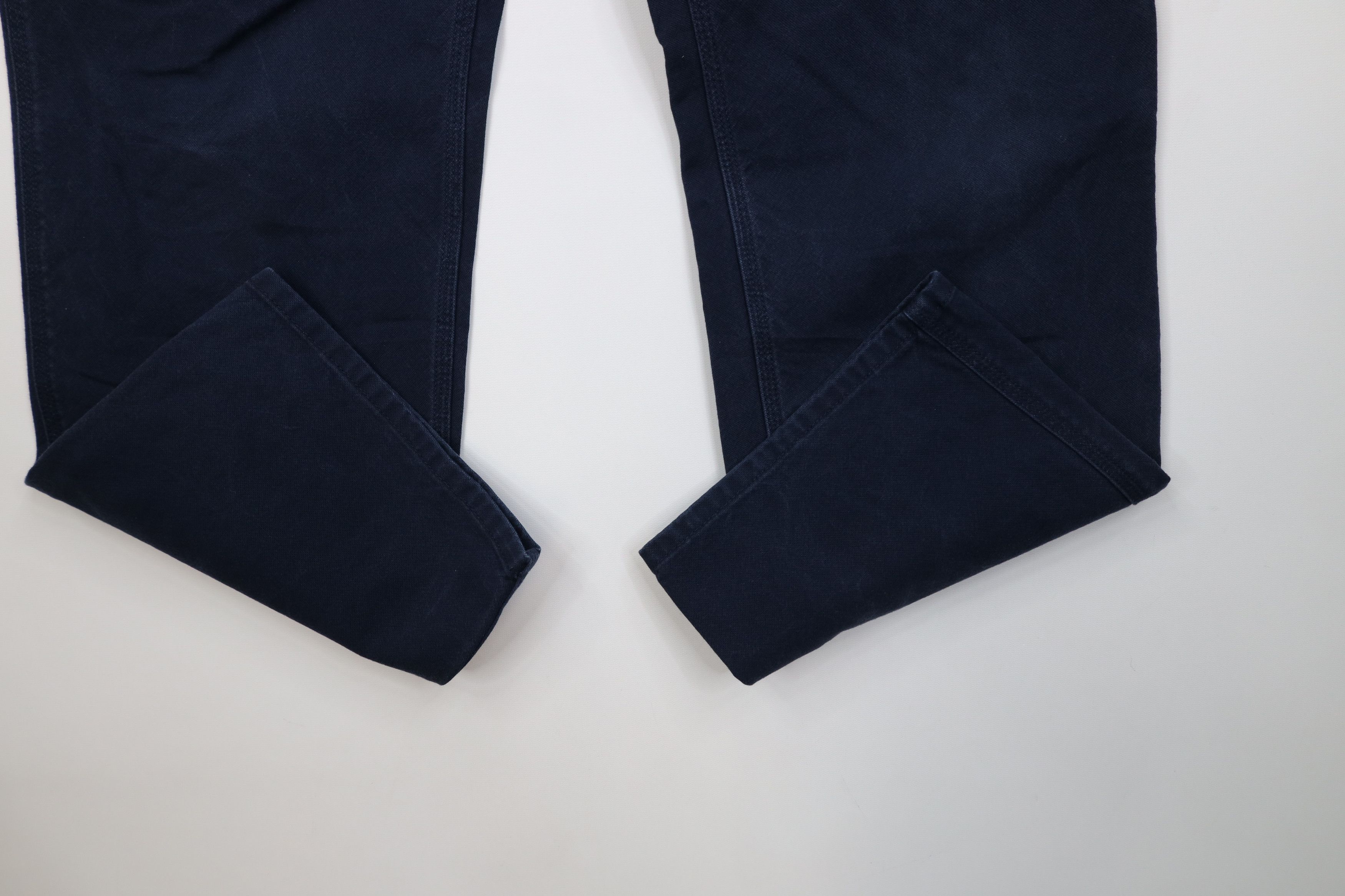 Carhartt Vintage Y2K Carhartt Fit Wide Leg Dungaree Pants Navy Blue Size US 38 / EU 54 - 5 Thumbnail