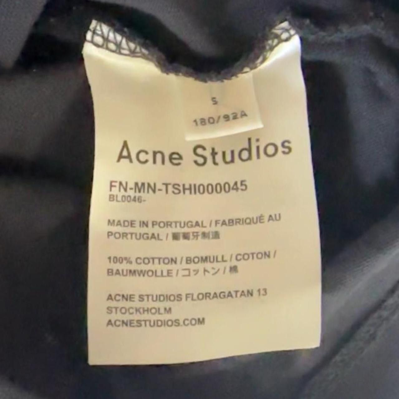 Acne Studios Mock Neck t shirt Size US S / EU 44-46 / 1 - 3 Thumbnail