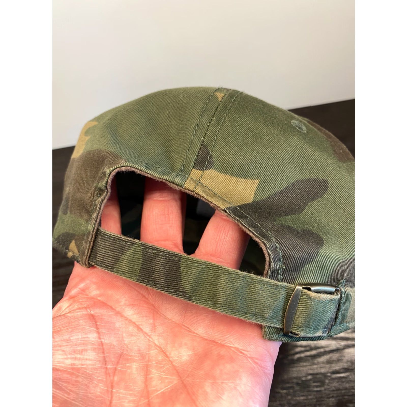 American Needle American Needle Hat Adult One Size Green Camo Strap Back California Flag Baseball Cap Mens Size ONE SIZE - 5 Thumbnail