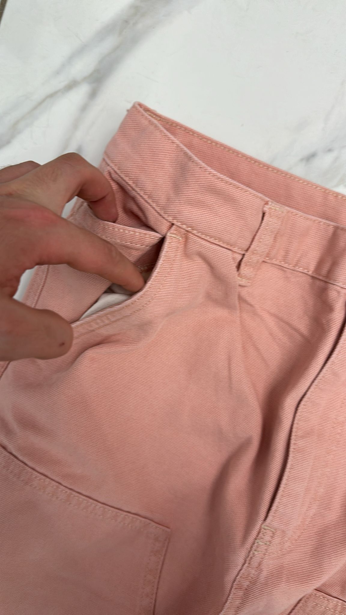 Stussy × Vintage Stussy Double Knee Work Pant in Pink Size 36 Size US 36 / EU 52 - 5 Thumbnail