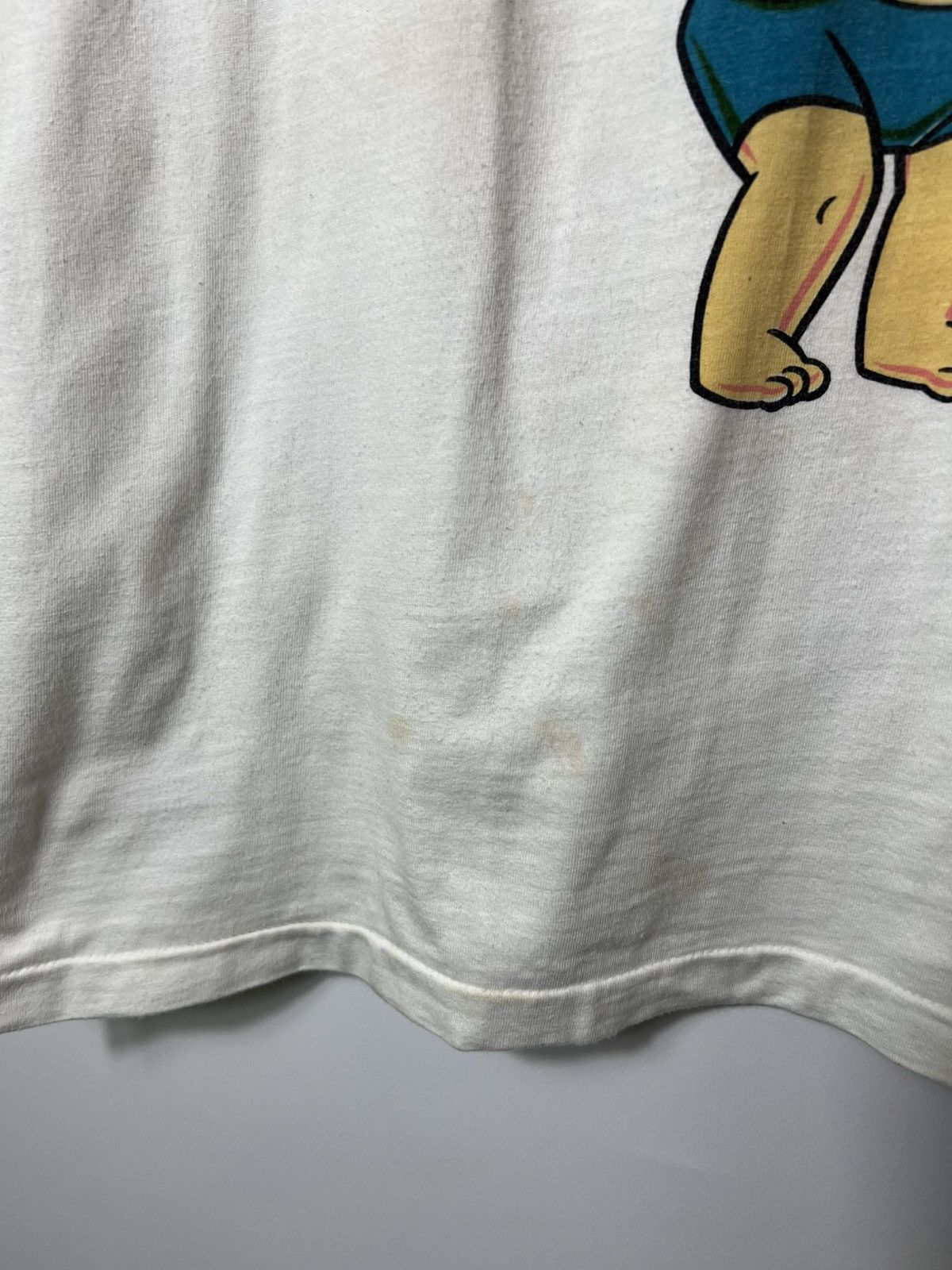 Cartoon Network Vintage rare 90s Flintstones Pebbles and Bam Bam Graphic Tee Size US XL / EU 56 / 4 - 3 Thumbnail
