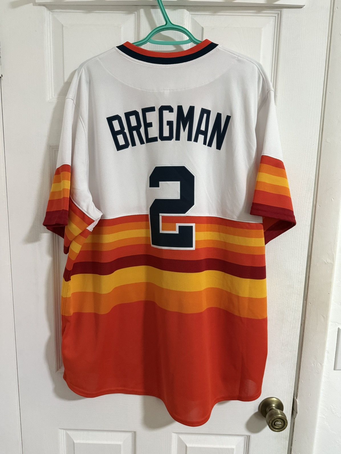 Nike Nike houston astros bregman retro jersey Size US XXL / EU 58 / 5 - 1 Thumbnail