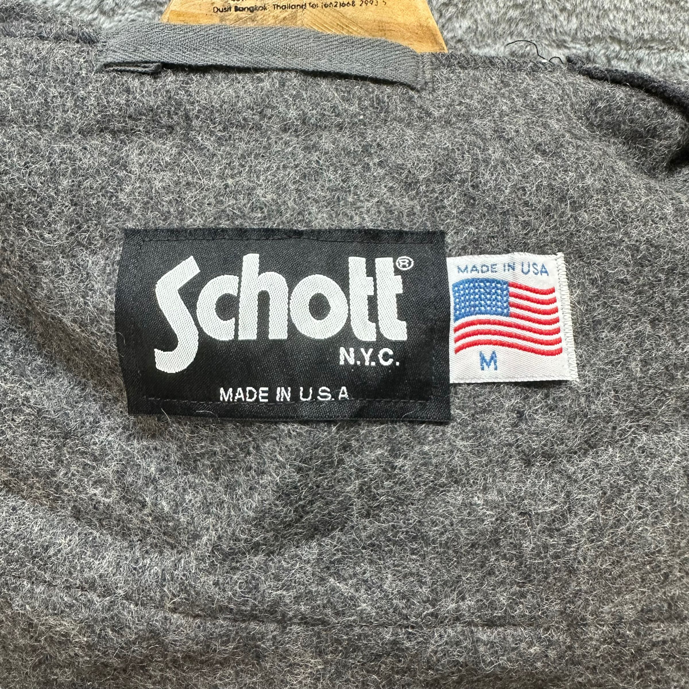 Schott SCHOTT MADE IN USA WOOL DUFFLE COAT #8549-014 Size US M / EU 48-50 / 2 - 7 Thumbnail