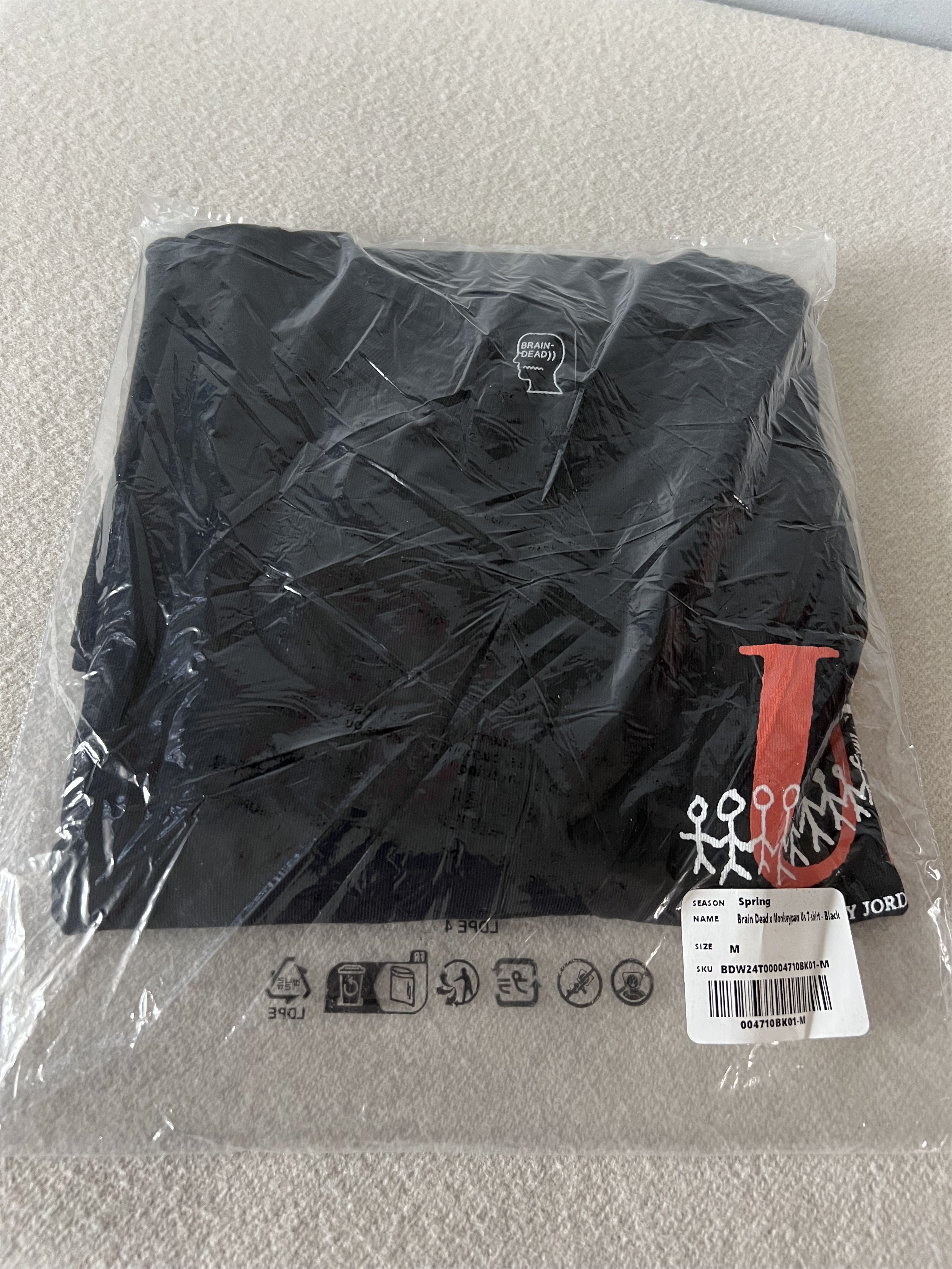 Brain Dead Brain Dead Monkey Paw US Tee in Black Size US M / EU 48-50 / 2 - 3 Thumbnail