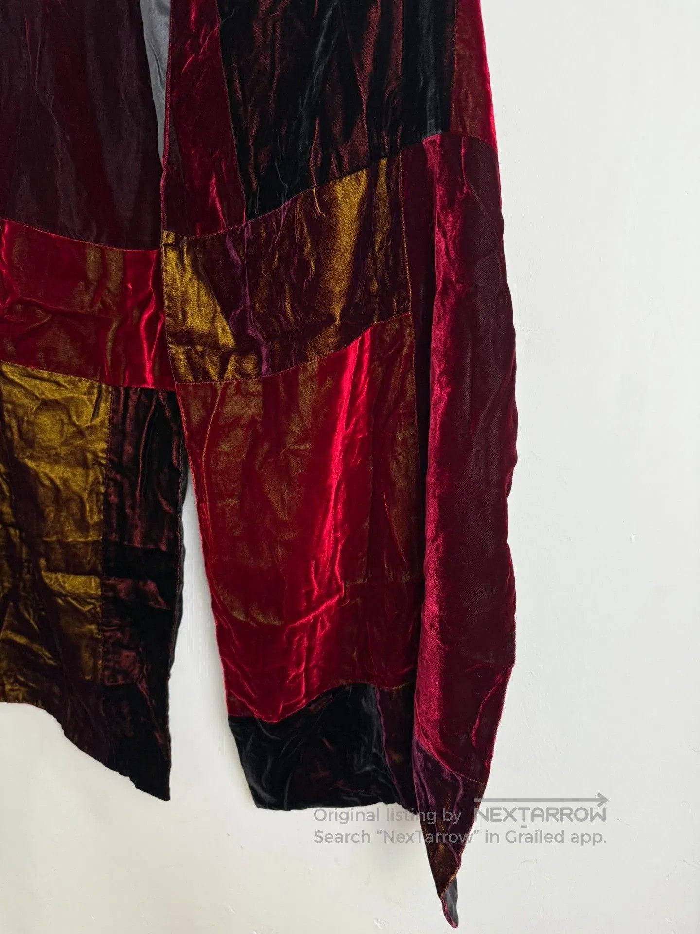 Comme des Garcons comme des garcons metallic velvet silk scarf. Size ONE SIZE - 2 Thumbnail