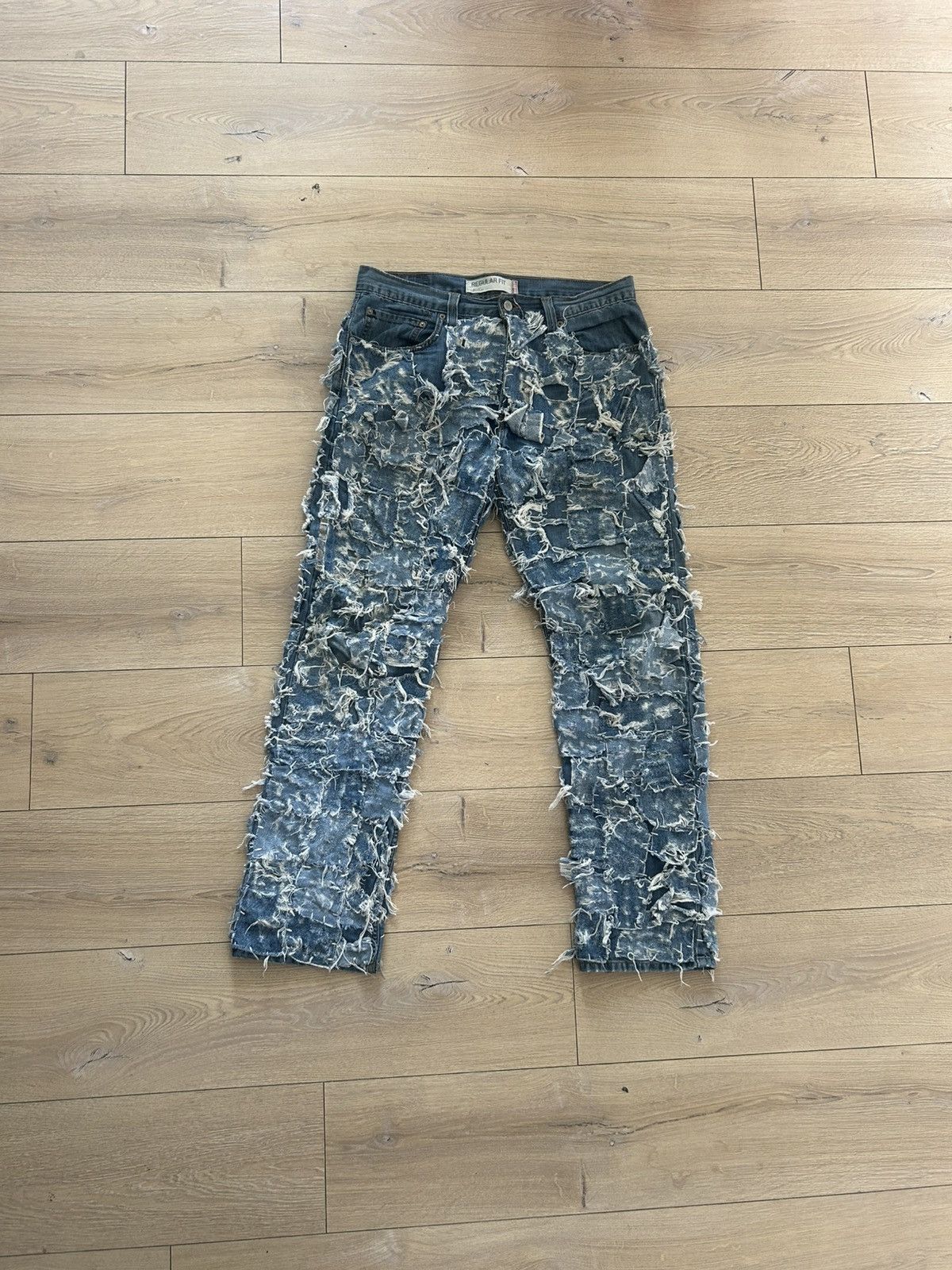 Other PainStretch Denim Patch-work Pant Size US 34 / EU 50 - 1 Thumbnail