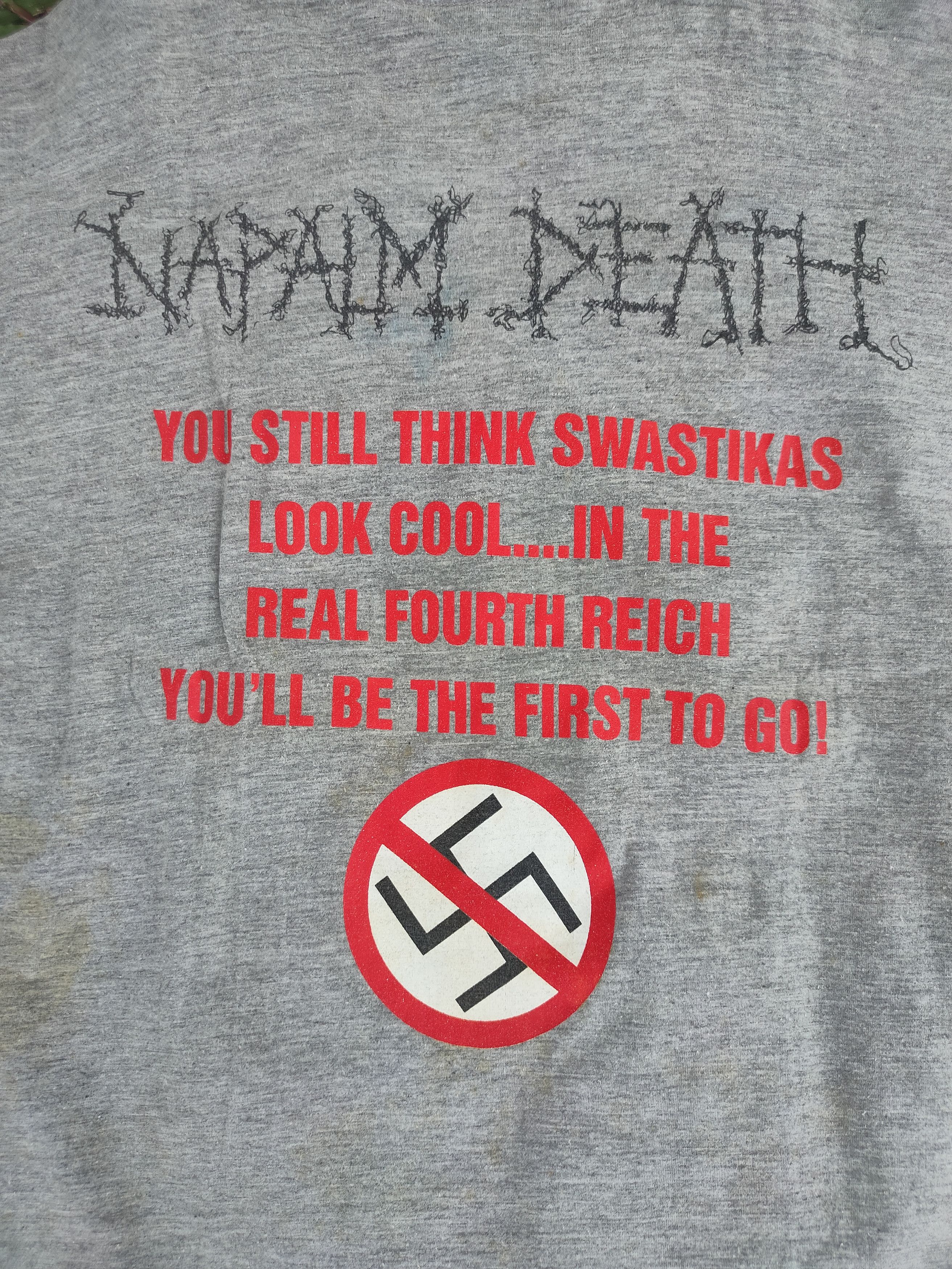 Band Tees Rare Napalm death t shirt Size US L / EU 52-54 / 3 - 7 Thumbnail