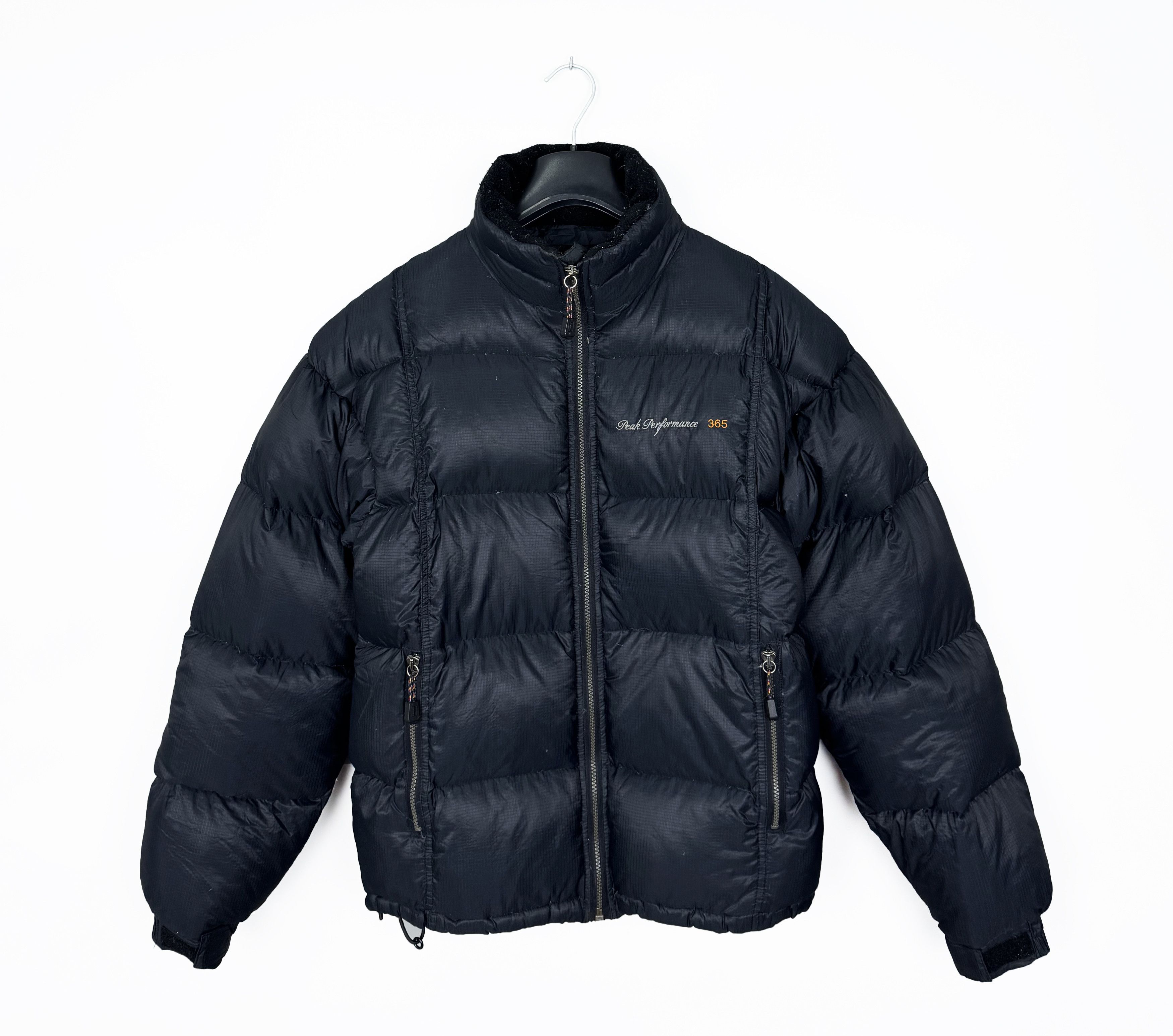 Peak Performance Rare Peak Performance 365 R D Puffer Down Black jacket Grailed