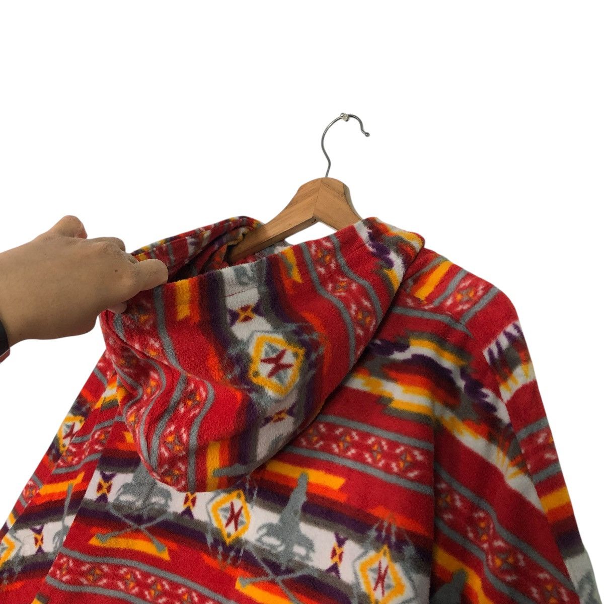 Hysteric Glamour 🔥RICH RED FULL PRINT DESIGN CLOAKS HYSTERIC GLAMOUR Size US L / EU 52-54 / 3 - 15 Thumbnail