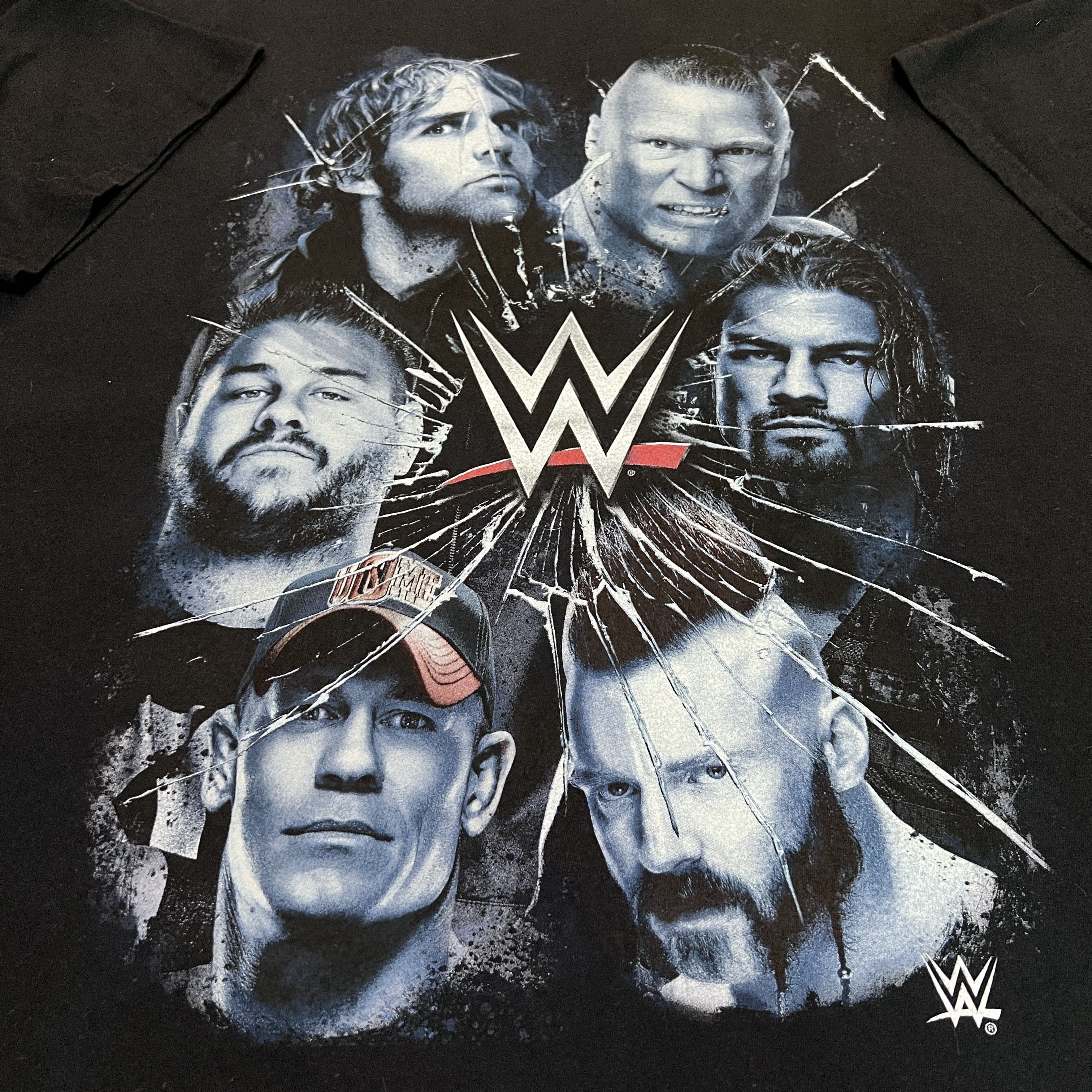WCW/nWo × WWE × WWF WWE Wrestling Promo Tee 2XL Size US XXL / EU 58 / 5 - 1 Thumbnail