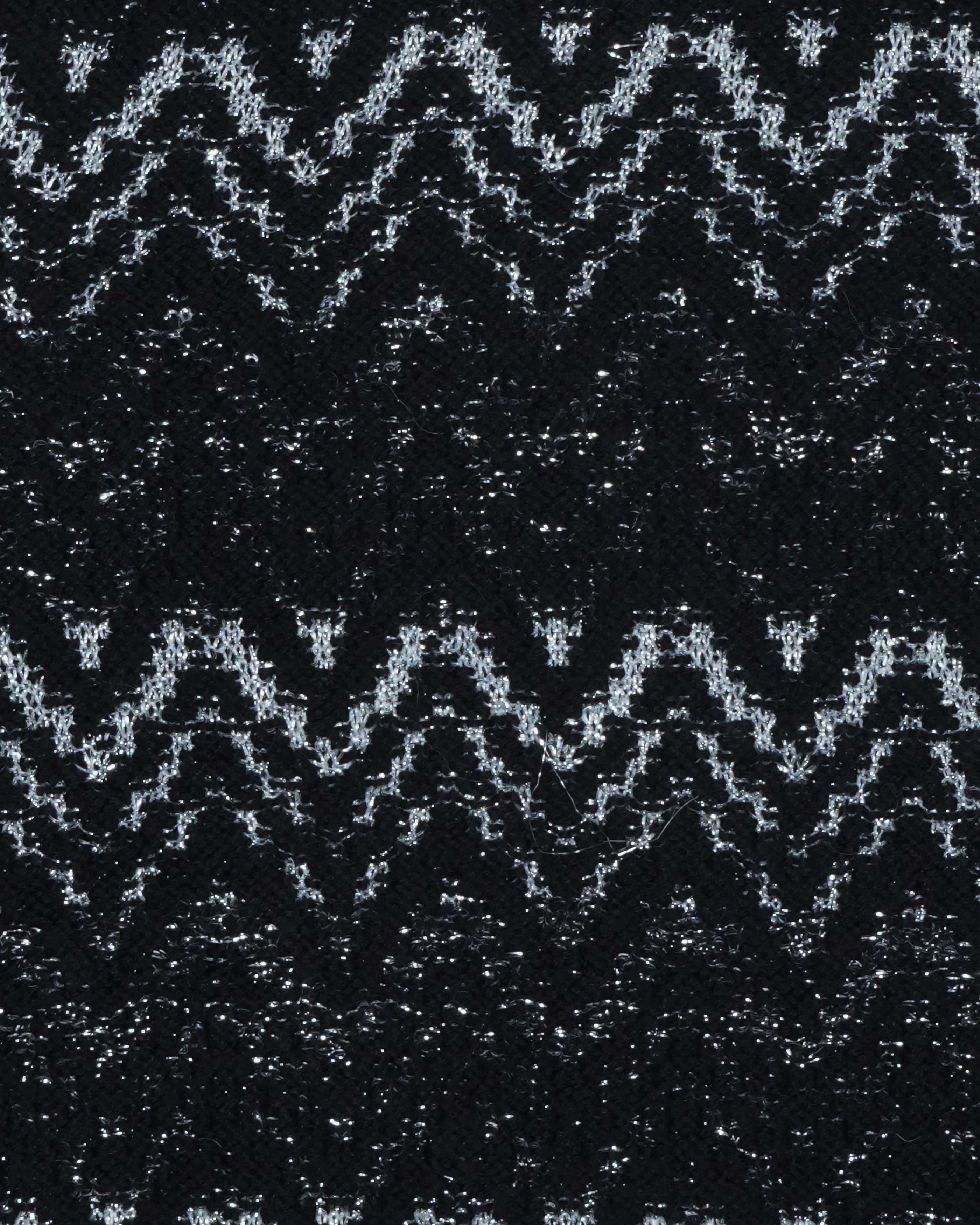 Saint Laurent Paris Saint Laurent Lurex Zigzag Sweater - FW19 Size US XS / EU 42 / 0 - 7 Thumbnail