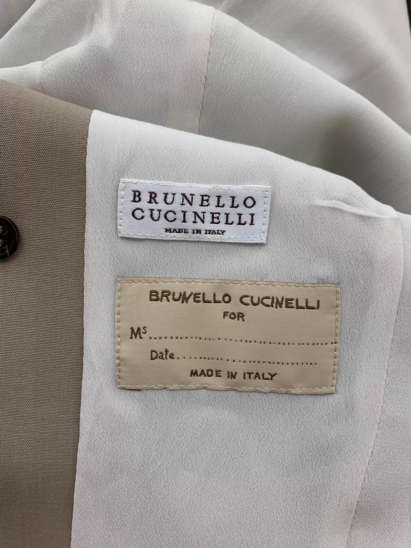 Brunello Cucinelli Brunello Cucinelli Double-Breasted Blazer 36 New Size XS / US 0-2 / IT 36-38 - 4 Thumbnail