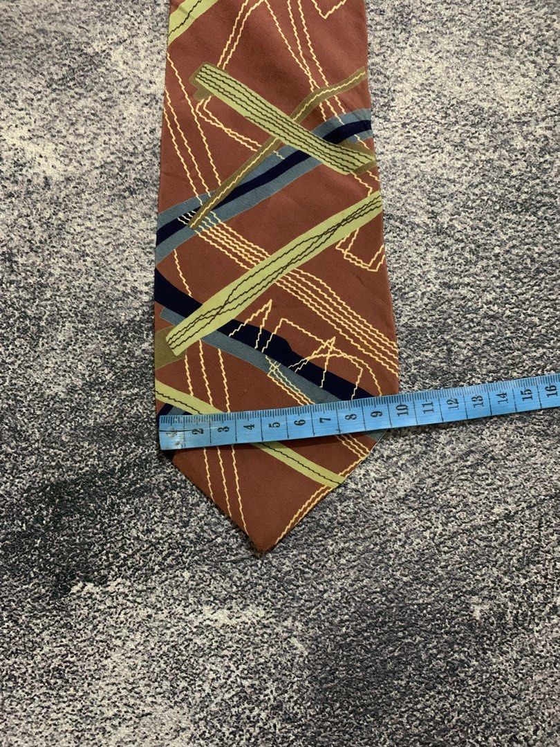 Issey Miyake Issey Miyake Tie vintage pattern Size ONE SIZE - 2 Thumbnail