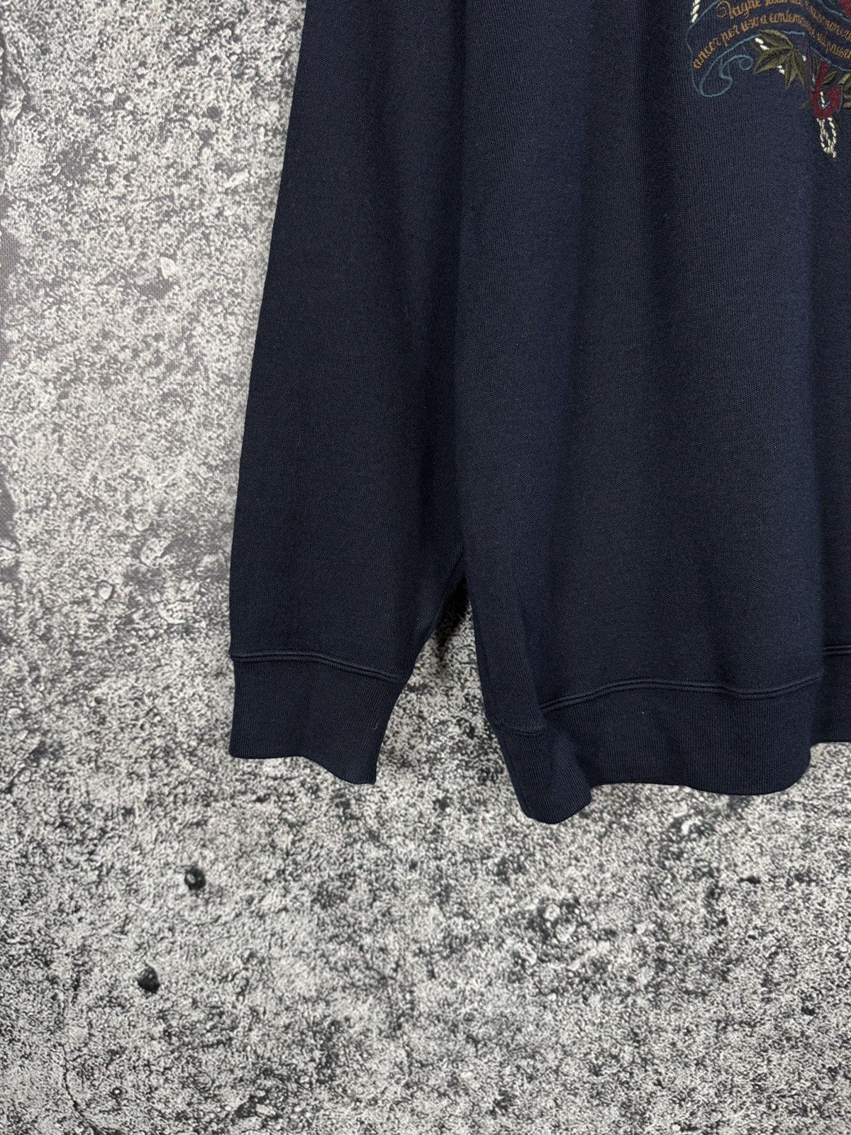 Paul & Shark Paul Shark Nautical Wool Sweater Compass Anchor Embroidery Size US L / EU 52-54 / 3 - 4 Thumbnail
