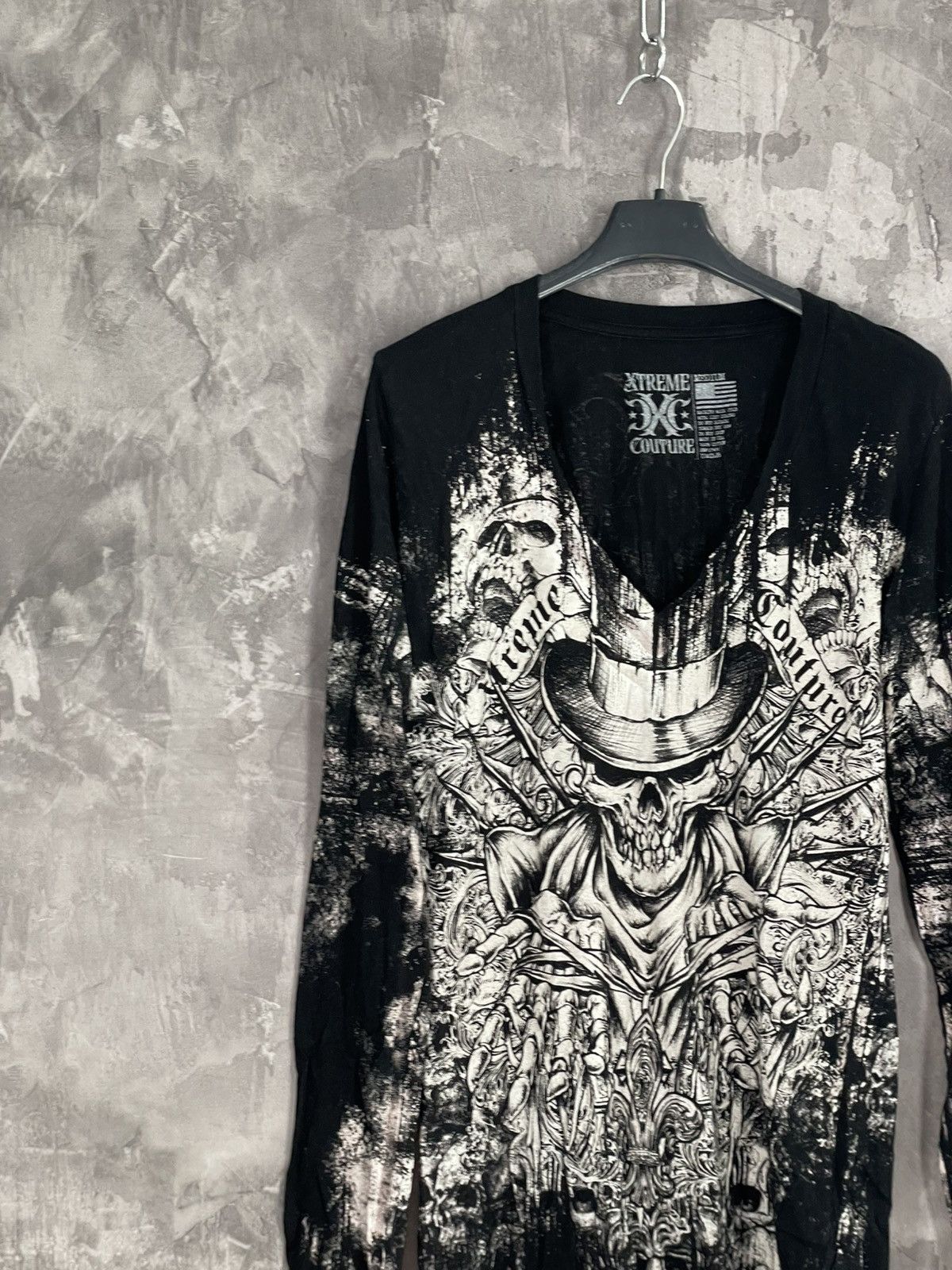 Vintage Vintage Affliction Style Skate Long Sleeve Y2K Hype Size M Size US M / EU 48-50 / 2 - 3 Thumbnail