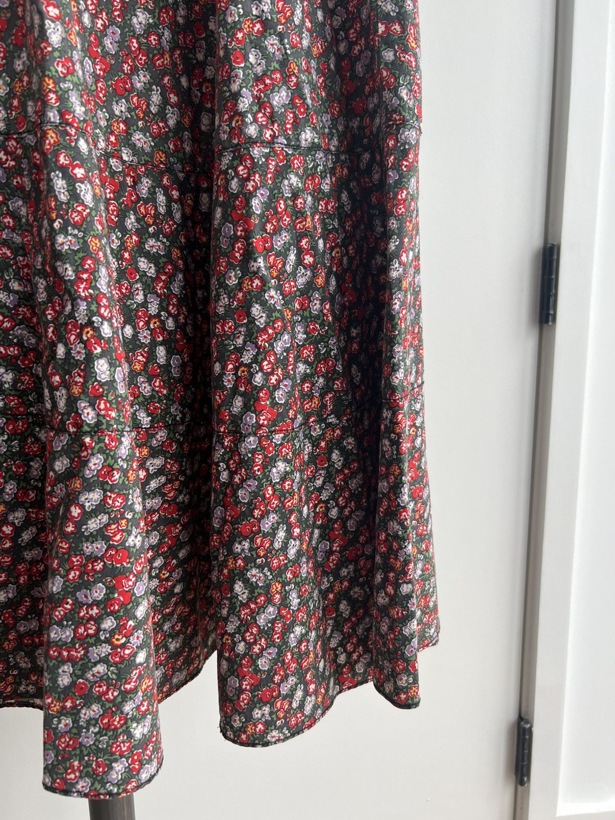 Junya Watanabe SS02 Floral Maxi Skirt Size 26" / US 2 / IT 38 - 3 Thumbnail