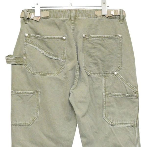 Vuja De Vuja De Double Knee Carpenter Pants Khaki M Size US 31 - 5 Thumbnail