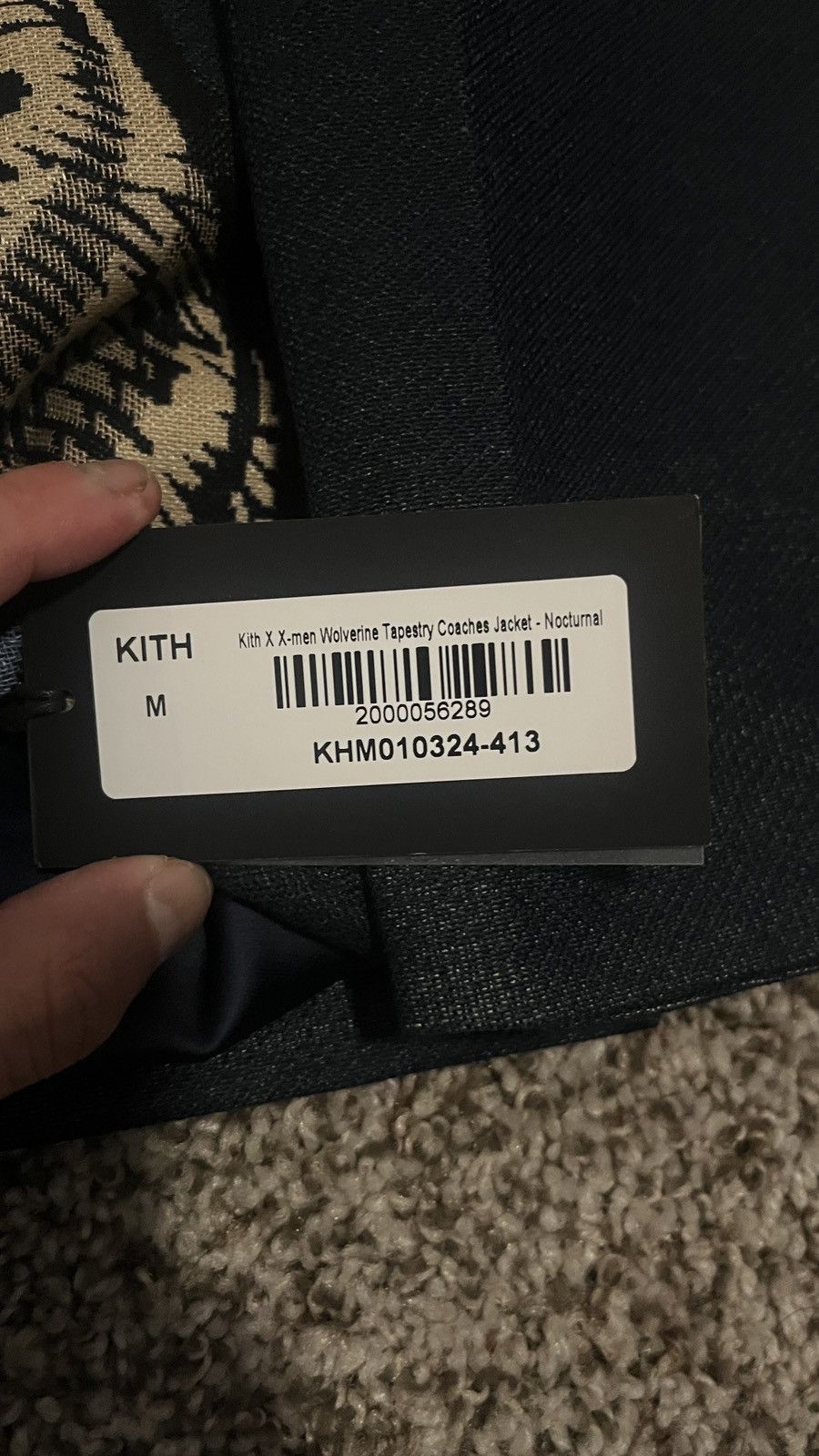 Kith × Marvel Comics Kith Marvel Wolverine Tapestry Jacket Size Medium Size US M / EU 48-50 / 2 - 3 Thumbnail