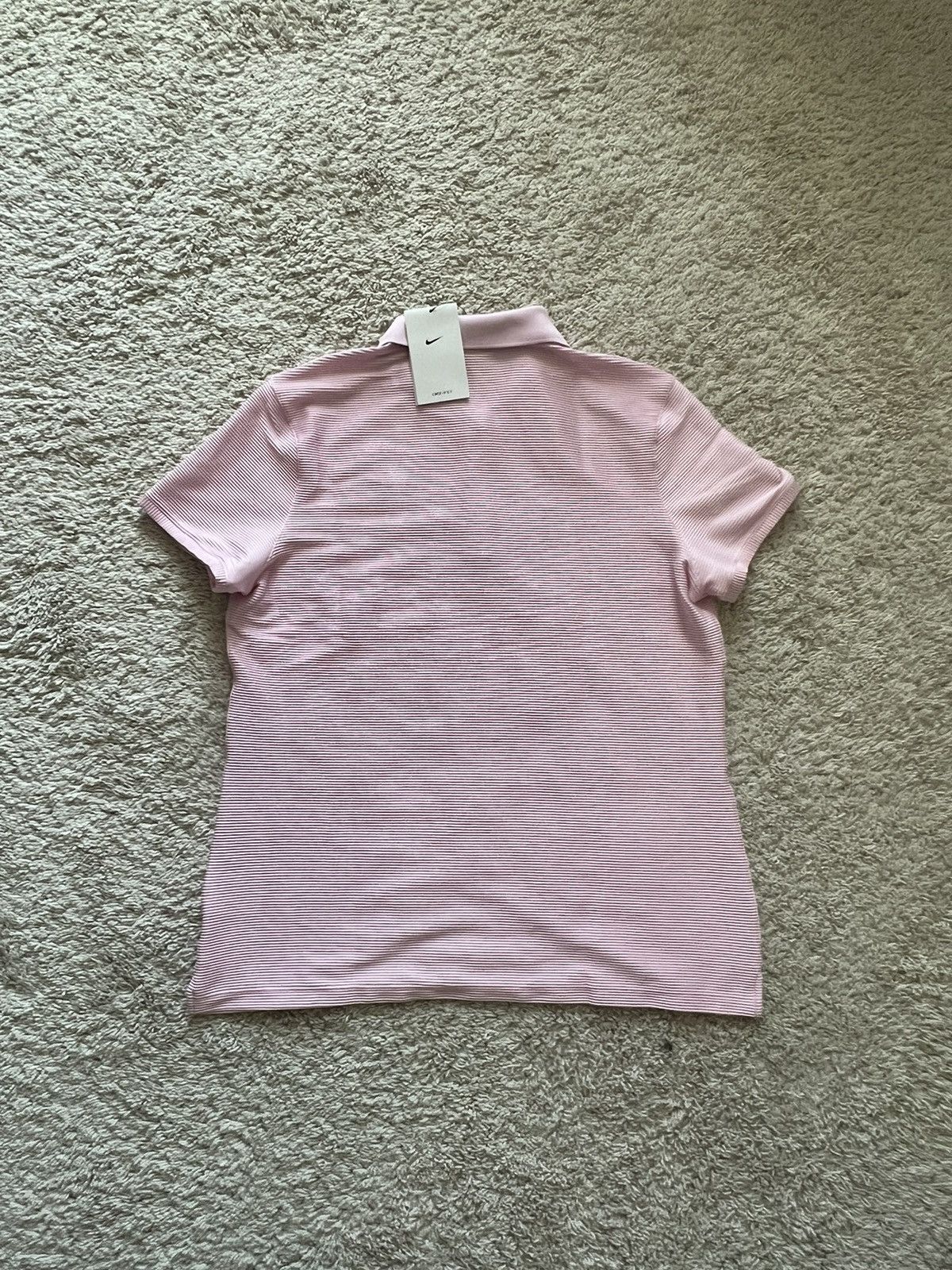 Nike Nike Dri-FIT Victory VNR Light Pink Golf Polo Shirt Size L / US 10 / IT 46 - 6 Thumbnail