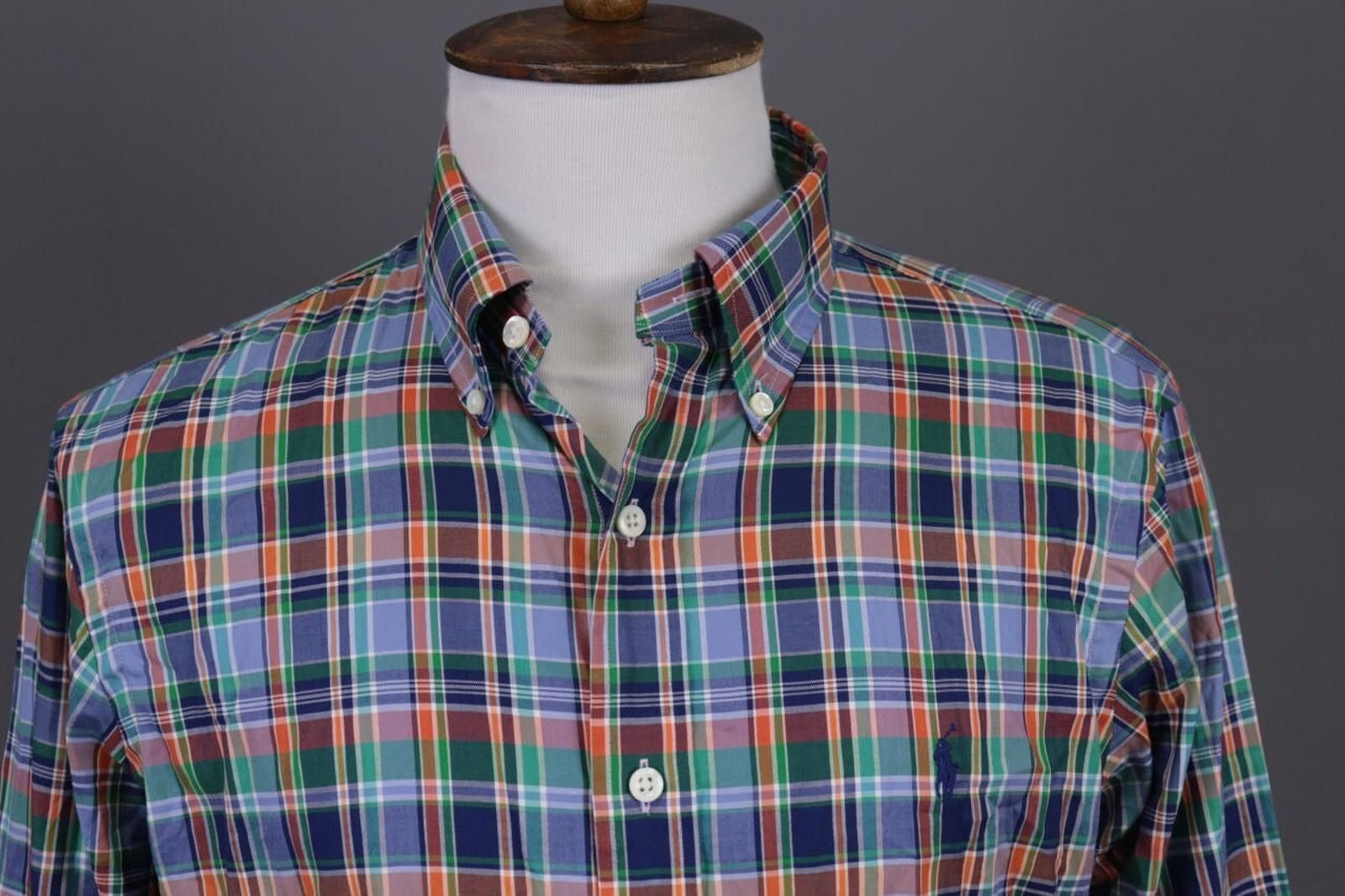 Polo Ralph Lauren Ralph Lauren Multicolor Check Button Down Shirt Size L Size US L / EU 52-54 / 3 - 2 Thumbnail