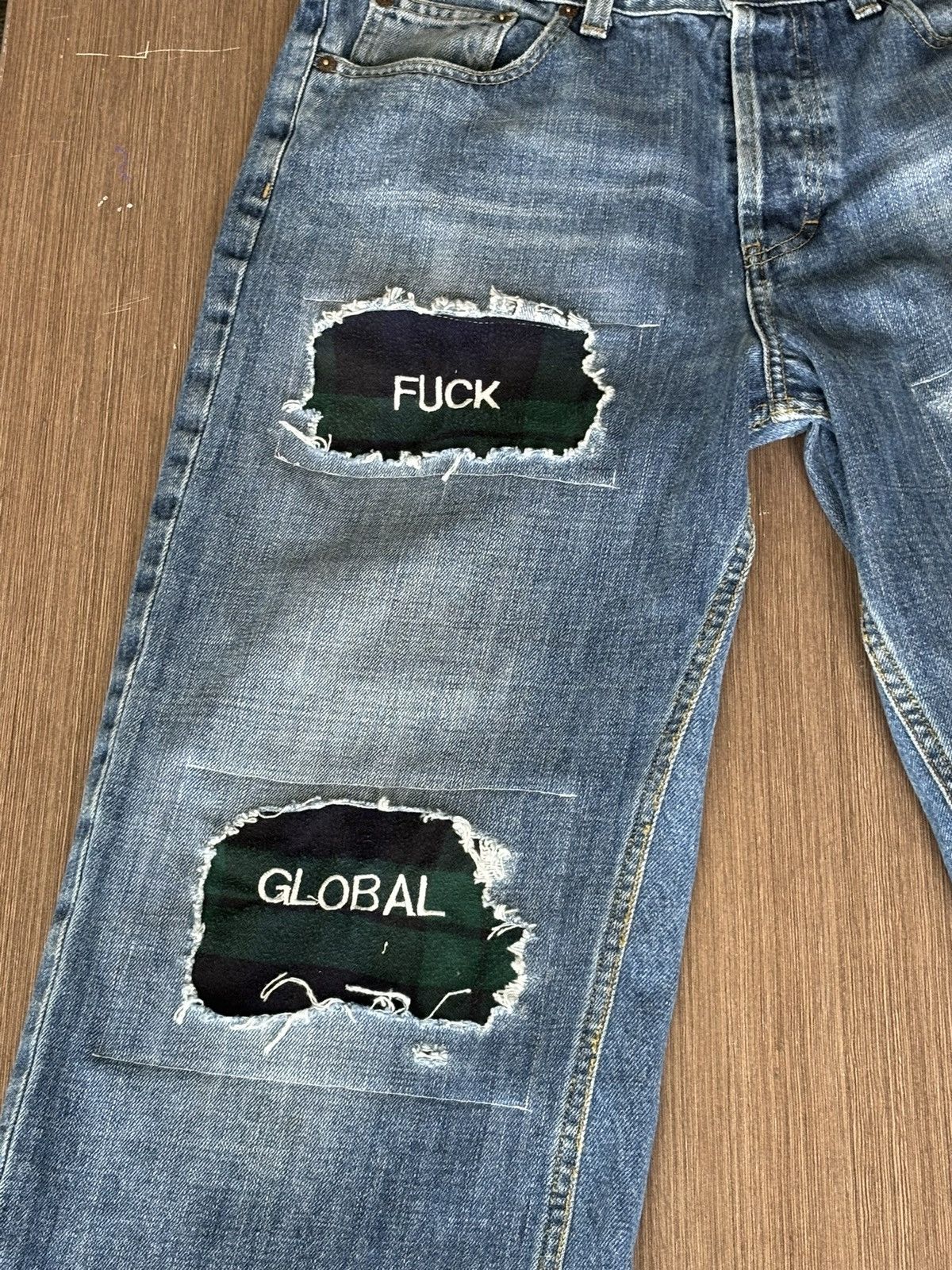 Hysteric Glamour 22nd St Gallrty “Elitist Denim” Size US 33 - 3 Thumbnail