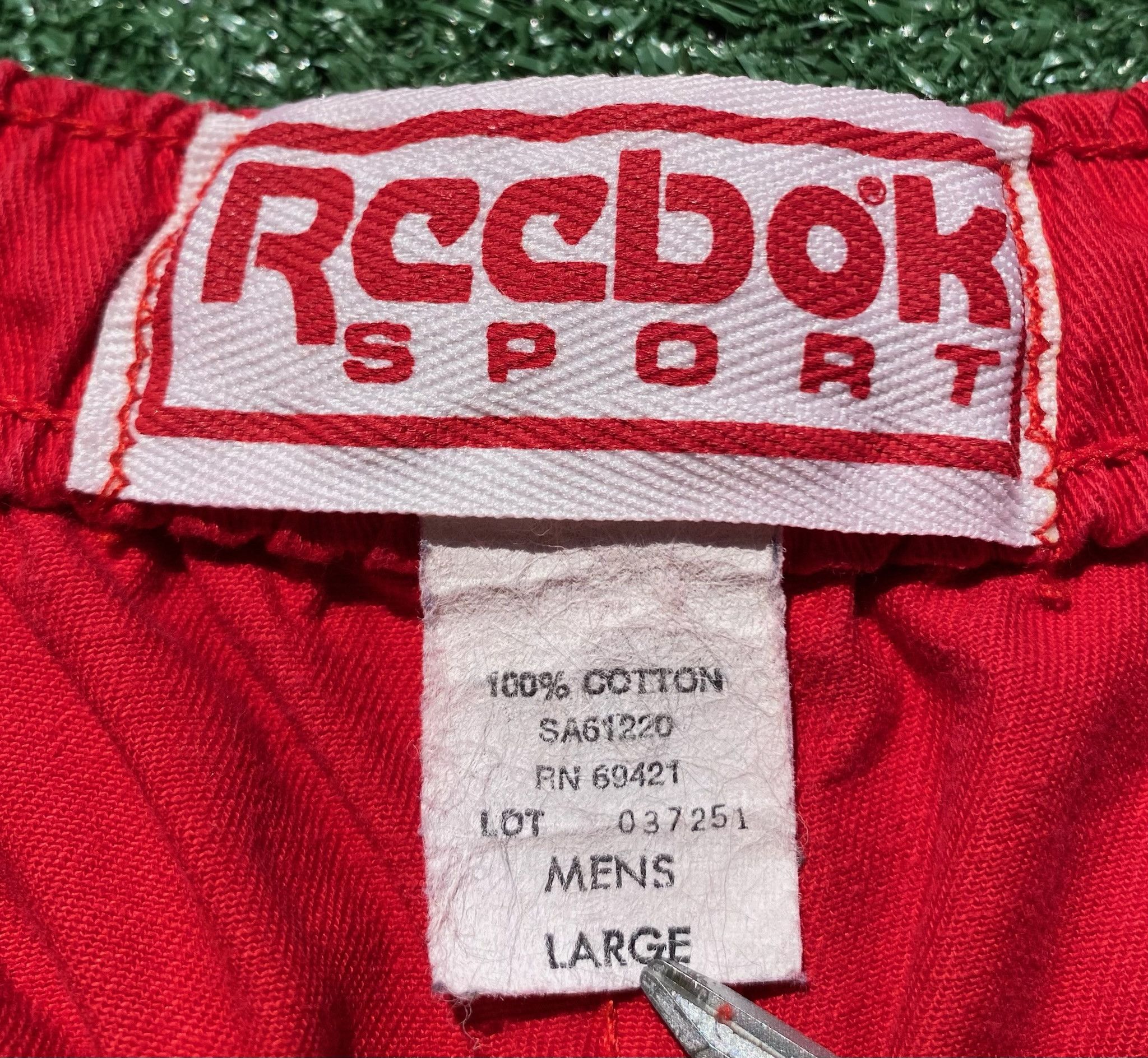 Reebok 80’s Reebok Sport Red Cotton Short Shorts Men’s Size Large Size US 36 / EU 52 - 4 Thumbnail