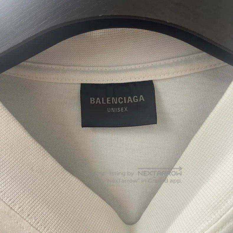 Balenciaga Balenciaga Solid color rhinestone logo short-sleeved T-shi Size US XS / EU 42 / 0 - 3 Thumbnail