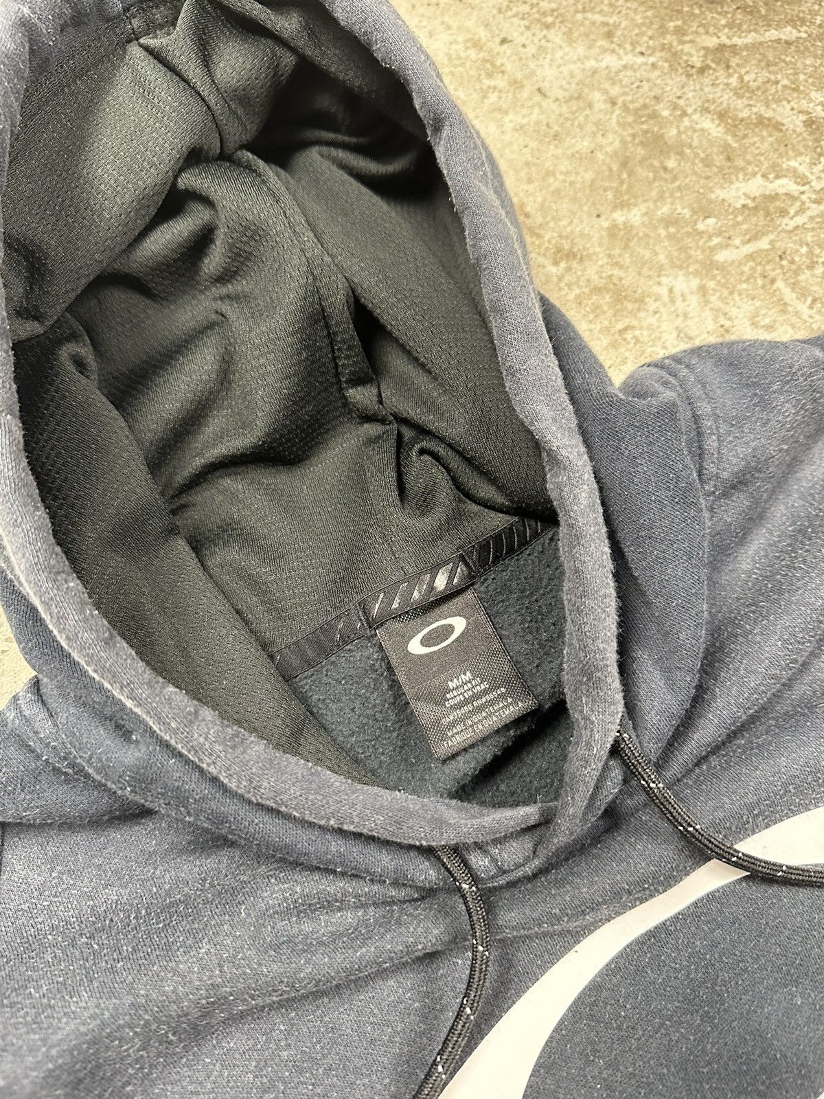 Oakley ‼️ Oakley Navy Big Logo Hoodie Sweatshirt Size US M / EU 48-50 / 2 - 7 Thumbnail